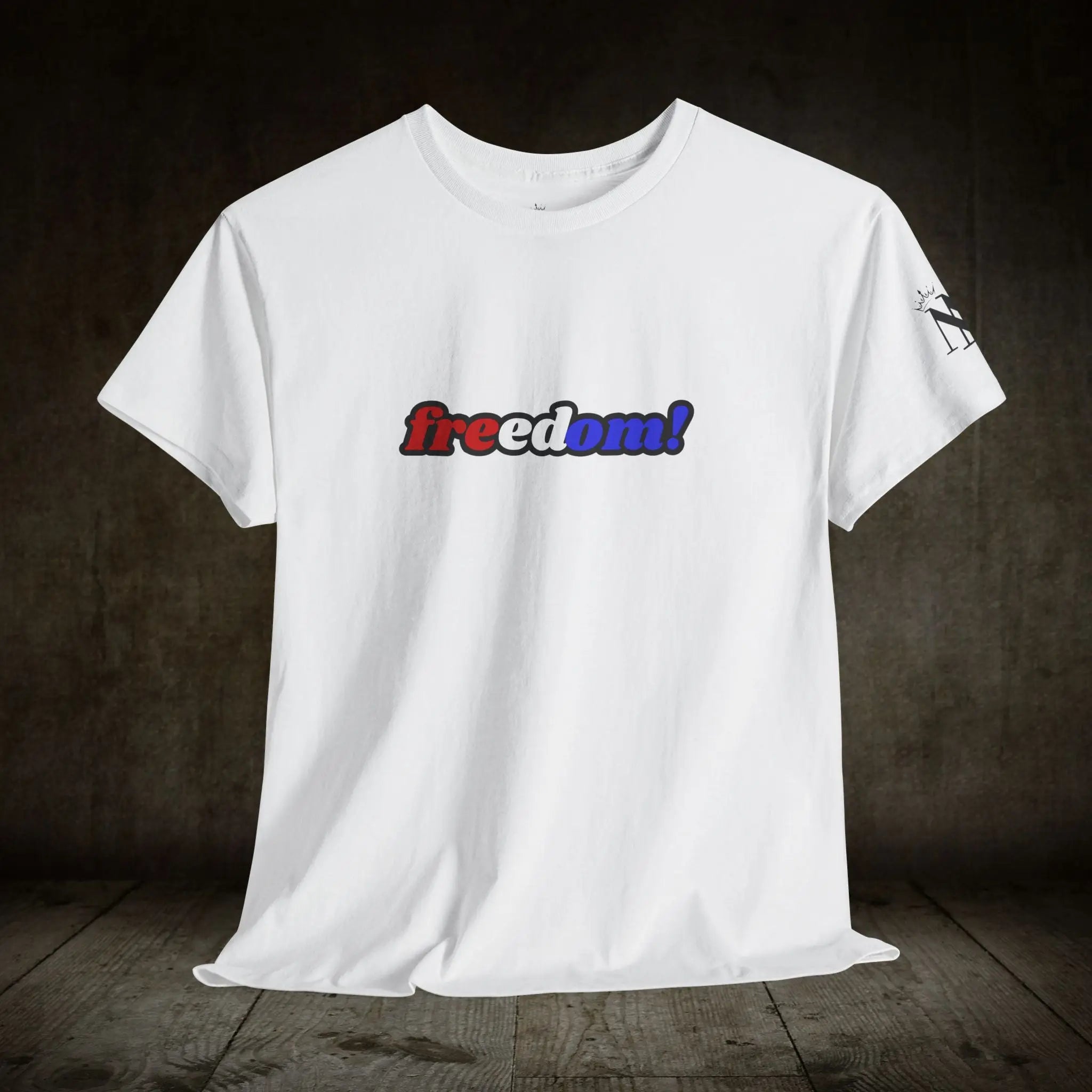 Freedom! | Mix & Match Cotton Unisex Fun-Flirty Loversโ T-Shirts