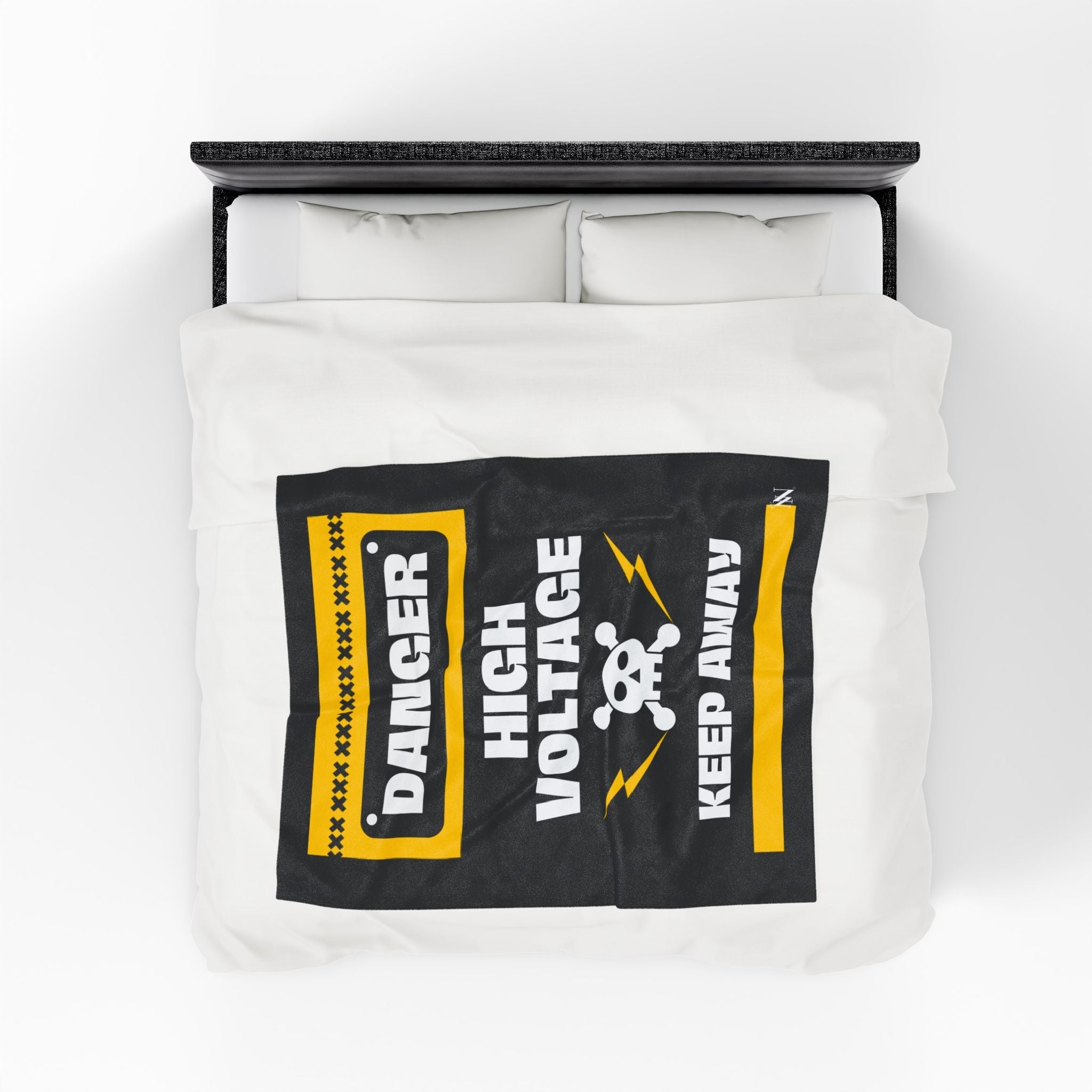 Danger High Voltage | Mix & Match Soft Fun-Flirty Lovers’ Blankets