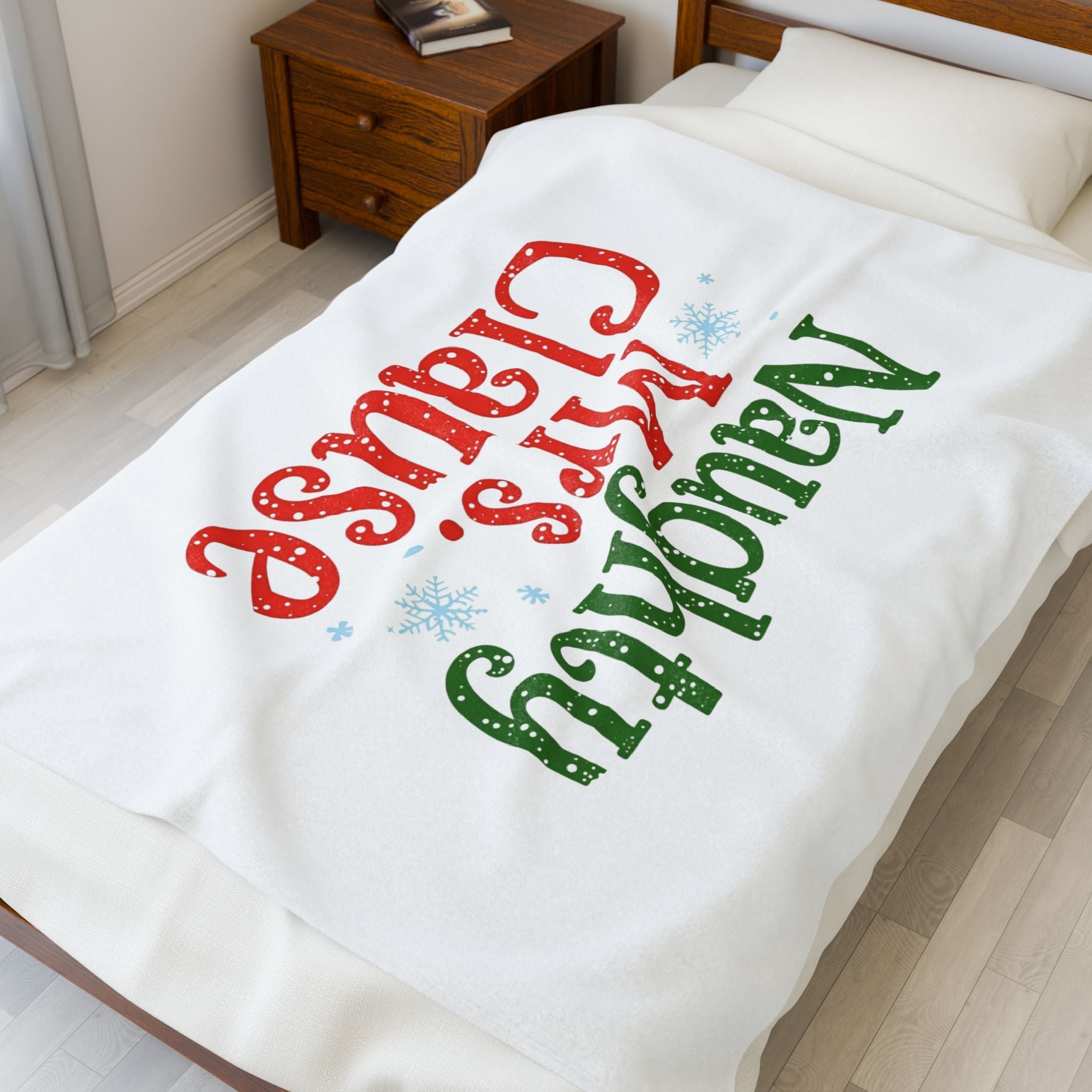 Naughty Mrs. Clause | Mix & Match Soft Fun-Flirty Lovers’ Blankets