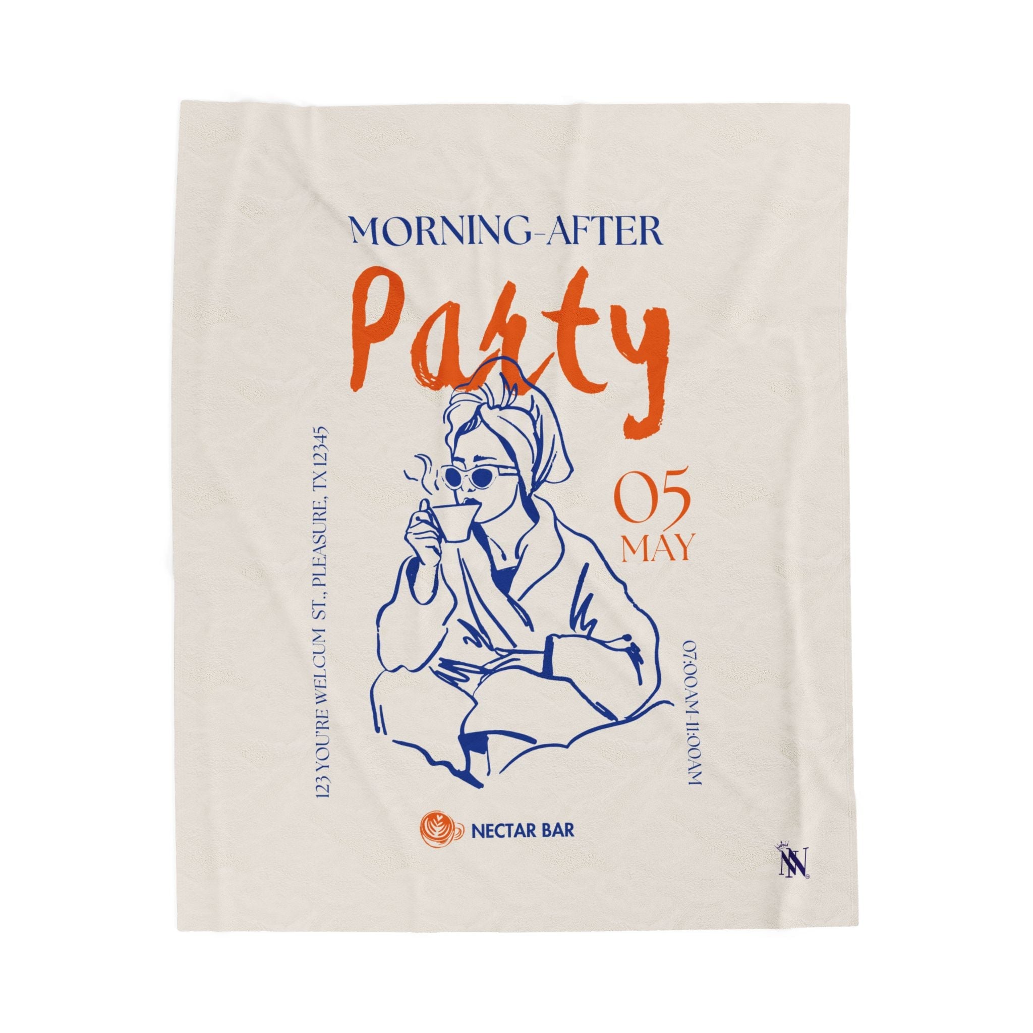 Morning After Party | Mix & Match Fun-Flirty Lovers’ Blankets
