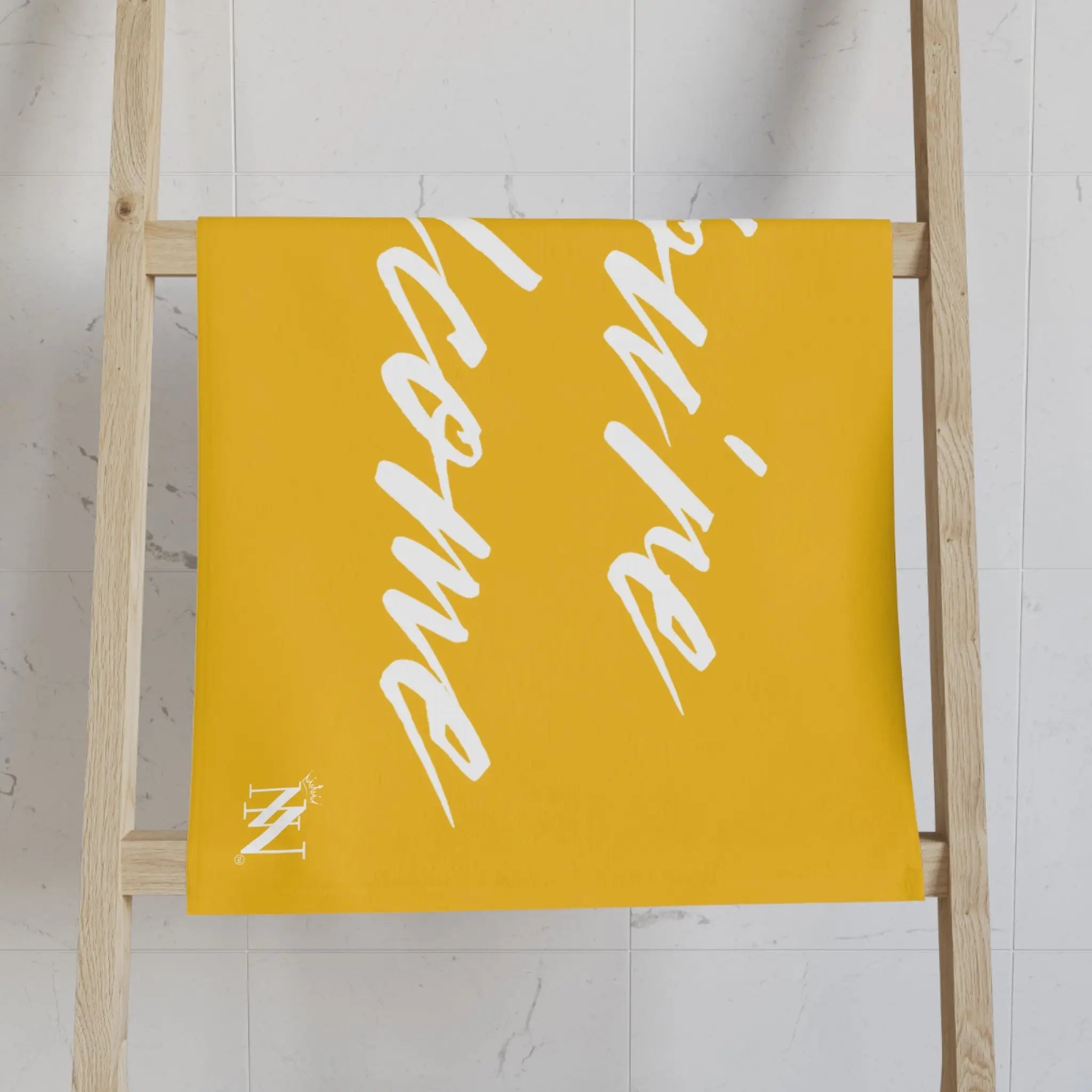 Simply Youâre Welcome Yellow Cum Towel