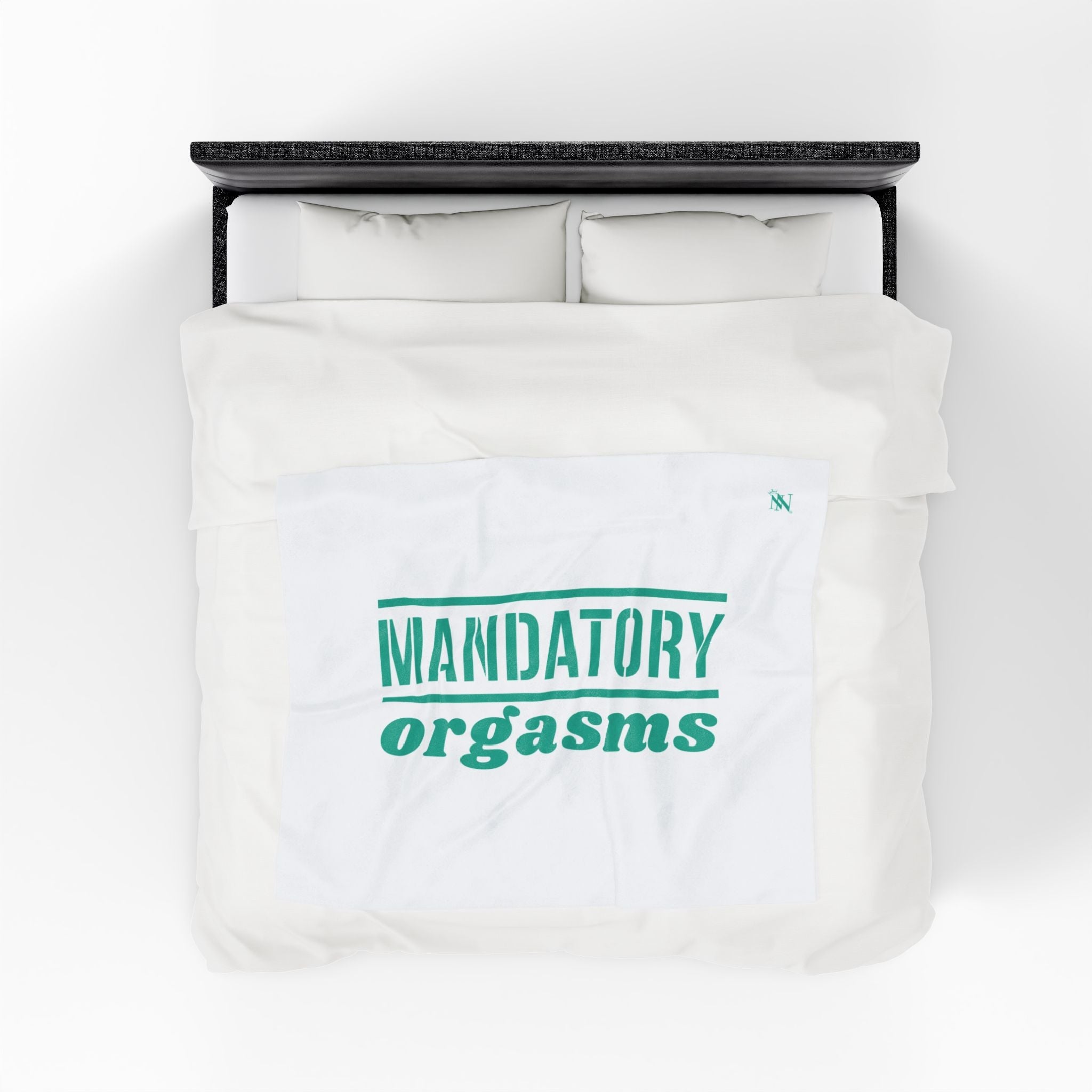 Mandatory Orgasms | Mix & Match Soft Fun-Flirty Lovers’ Blankets