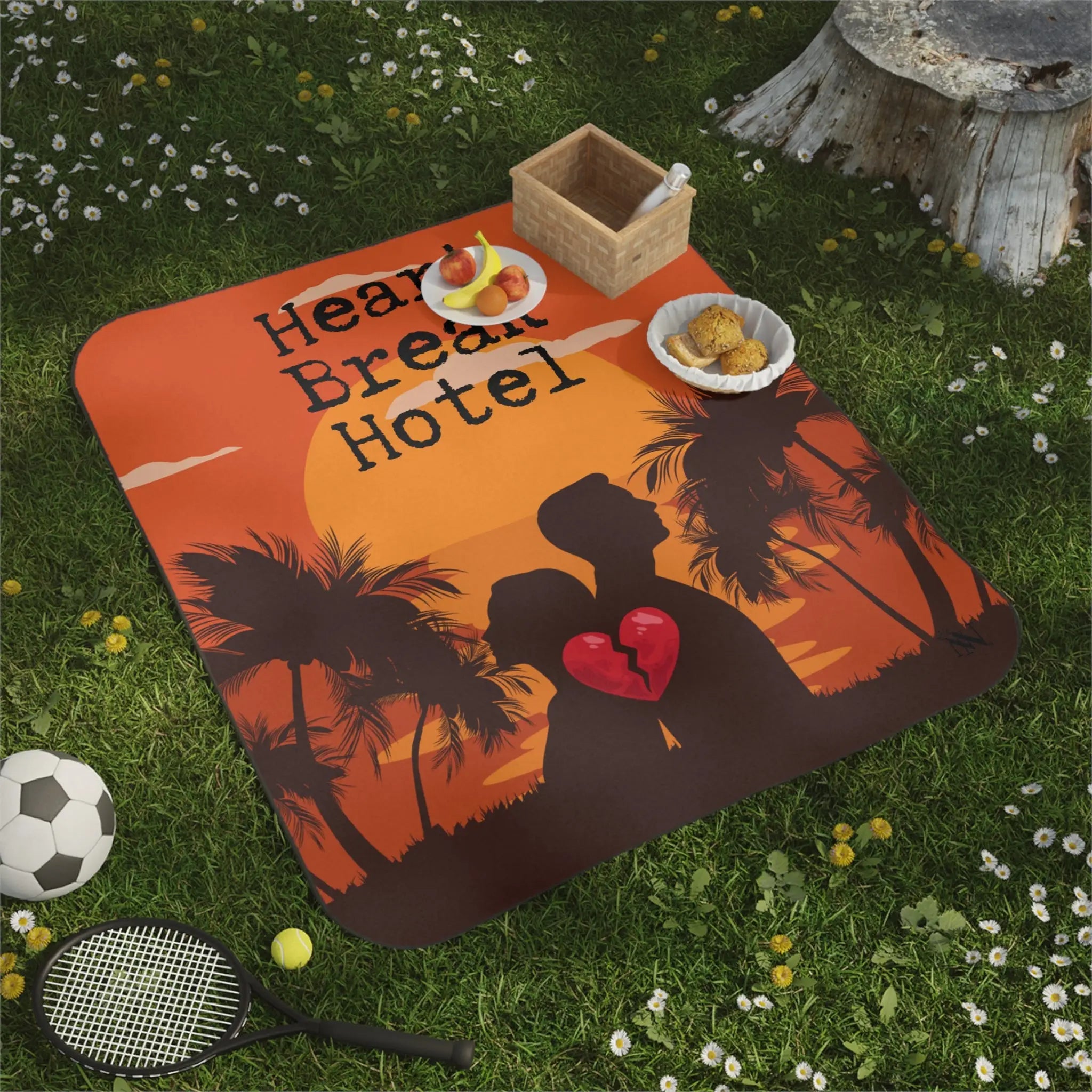 Heart Break Hotel Sunset Sex Blanket