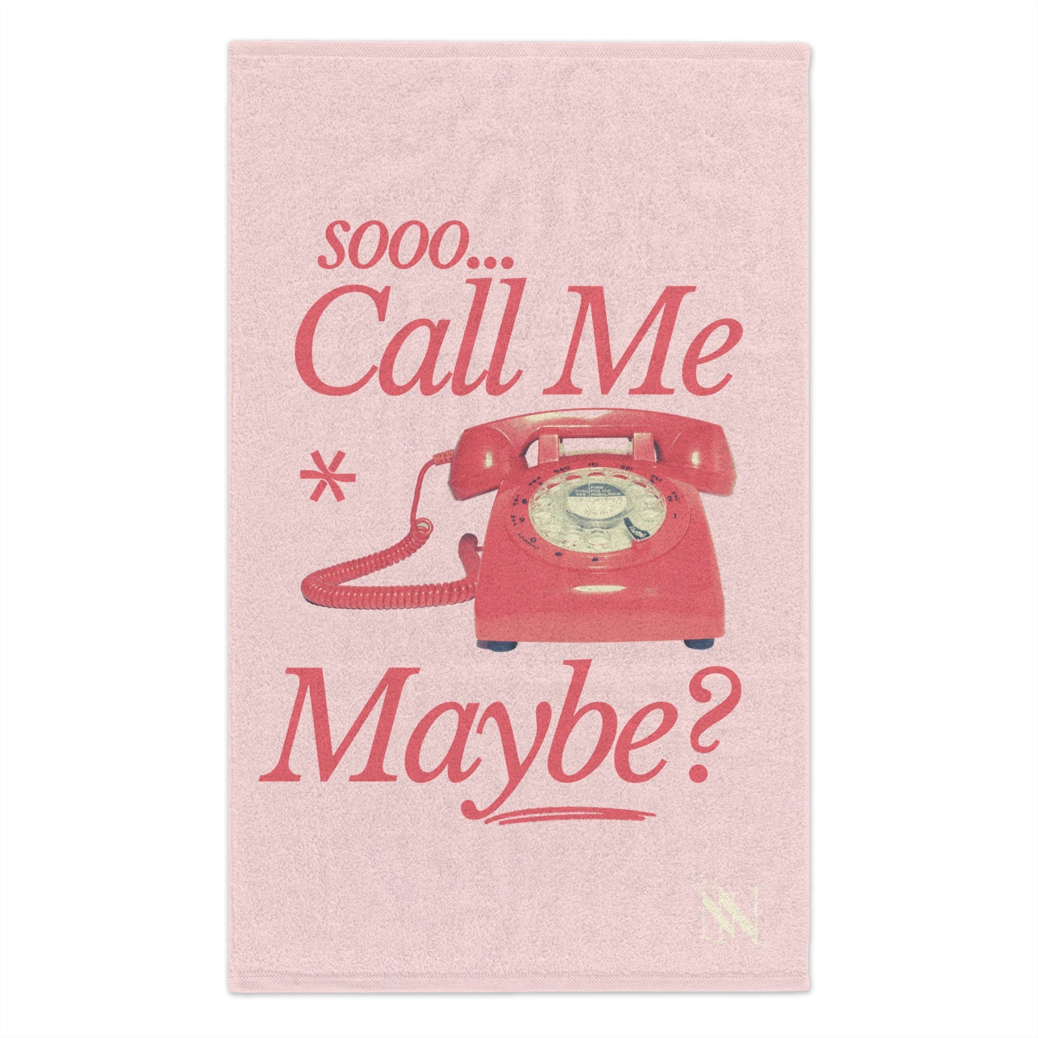 sooo... Call Me Maybe? | Mix & Match Soft Fun-Flirty Lovers’ Towels