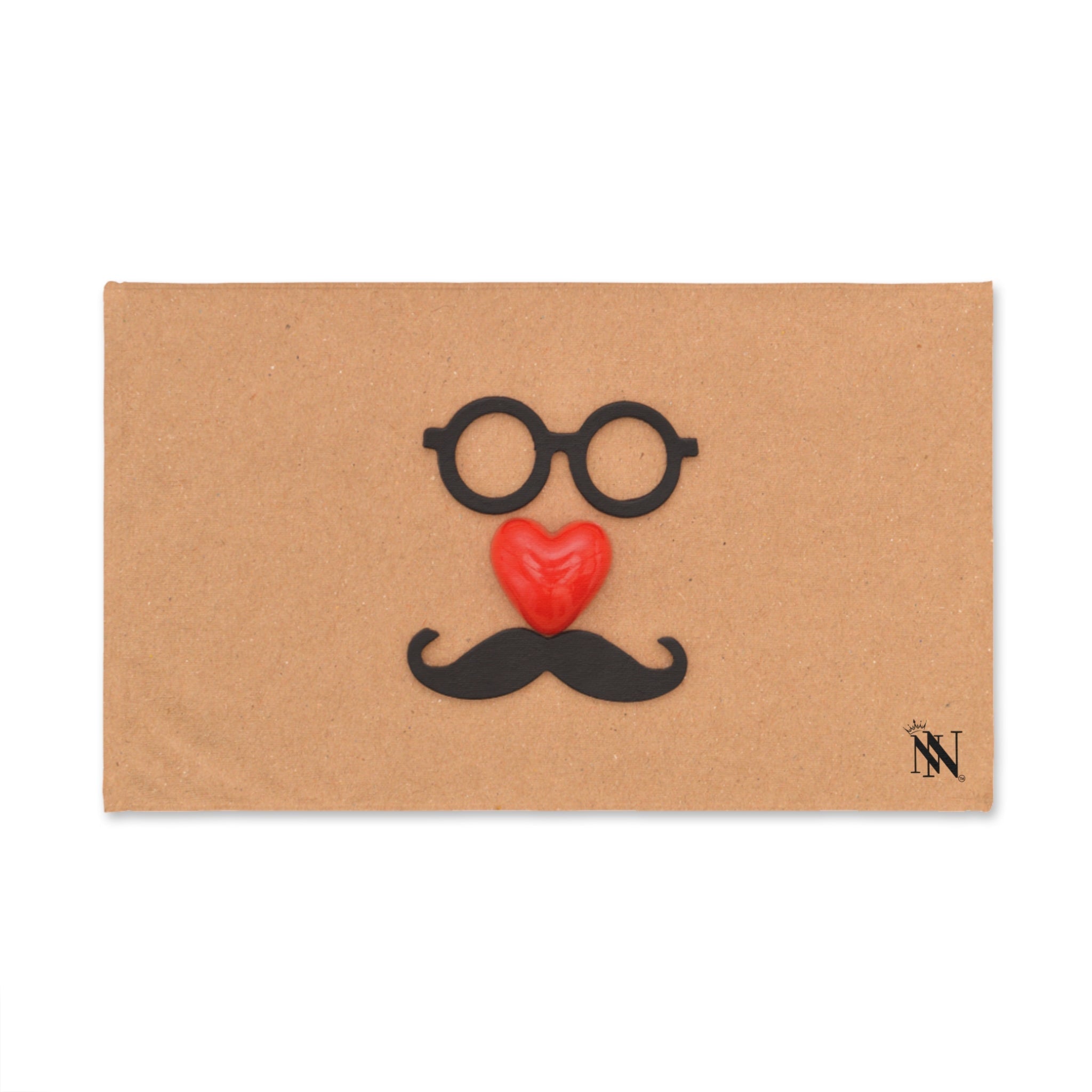 Funny Glasses Head | Mix & Match Original Fun-Flirty Lovers’ Towels