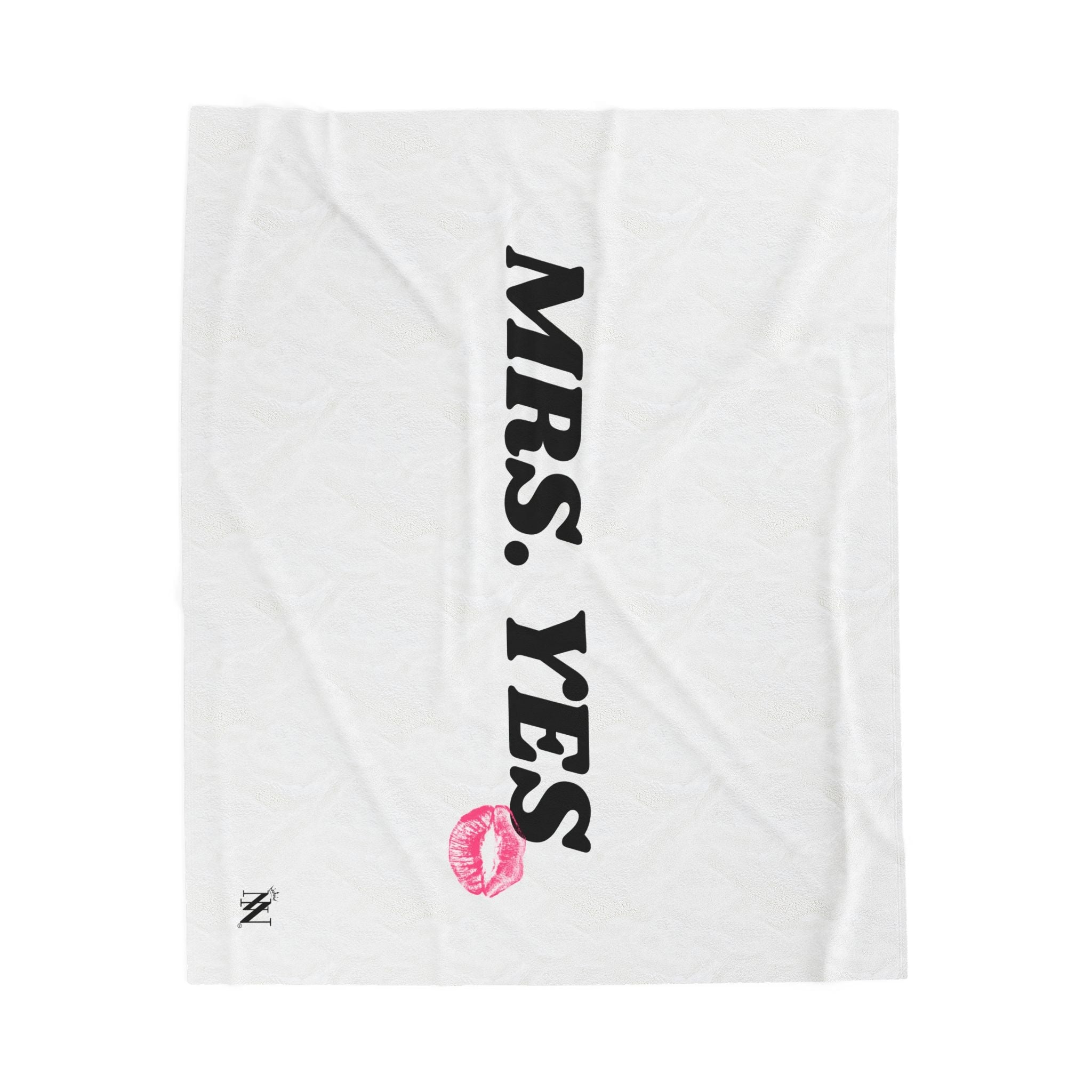 Mrs. Yes | Mix & Match Velveteen Fun-Flirty Lovers’ Blankets