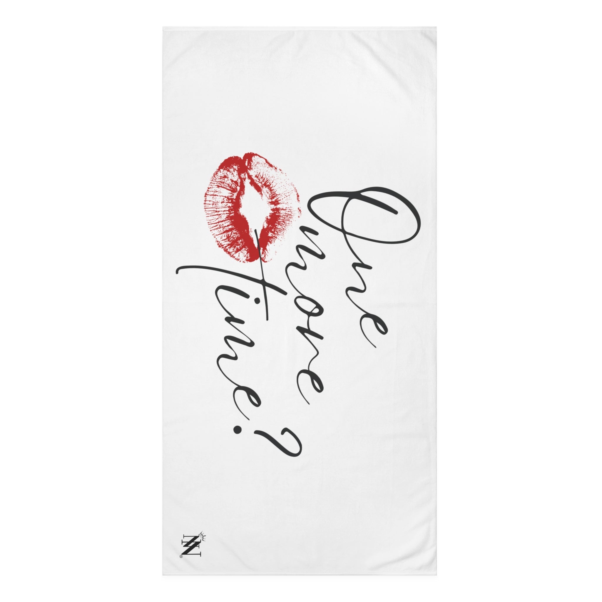 One More Time? with a Kiss Big Ass Rimming Sex Towel