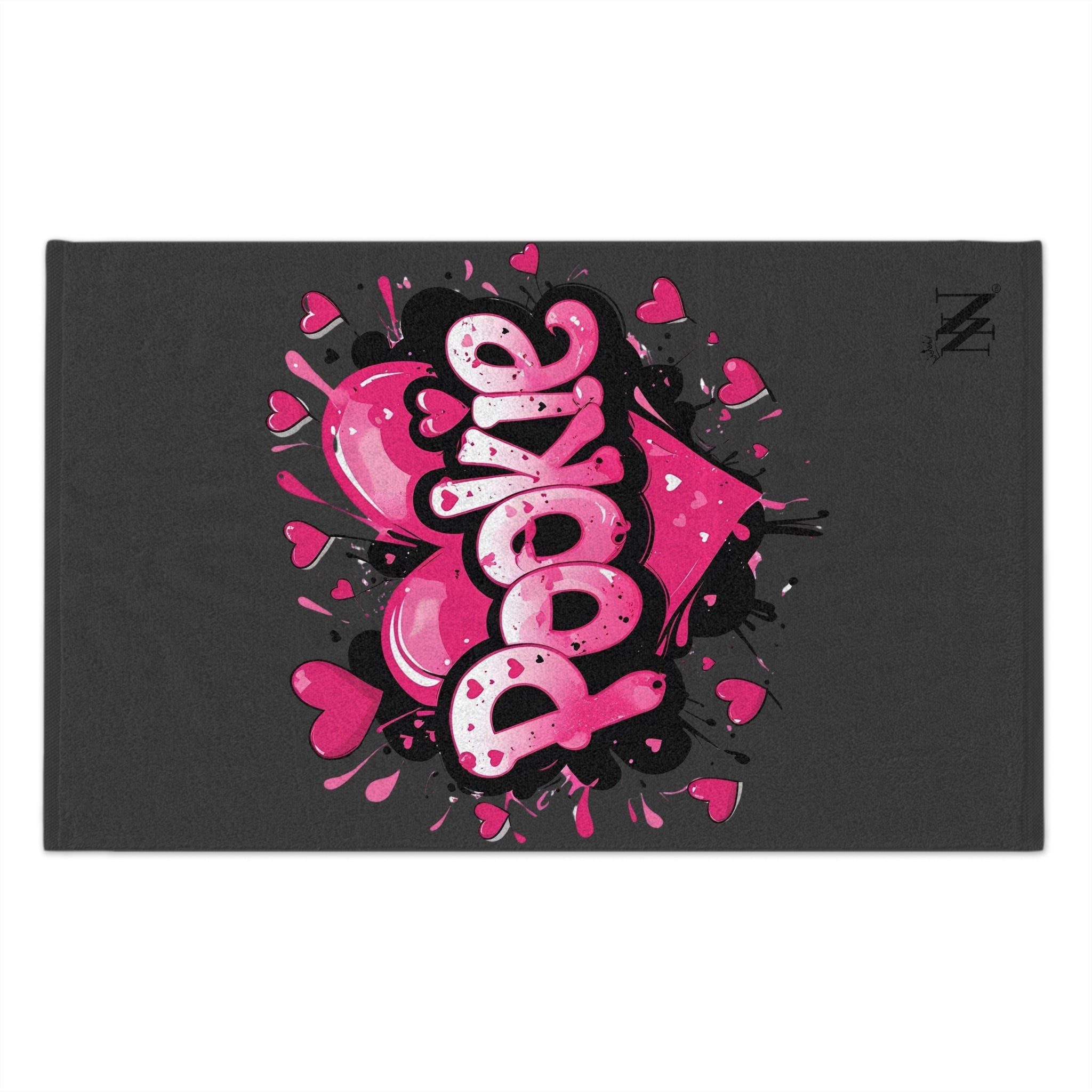 Pookie Dark Grey | Mix & Match Soft Fun-Flirty Lovers’ Towels