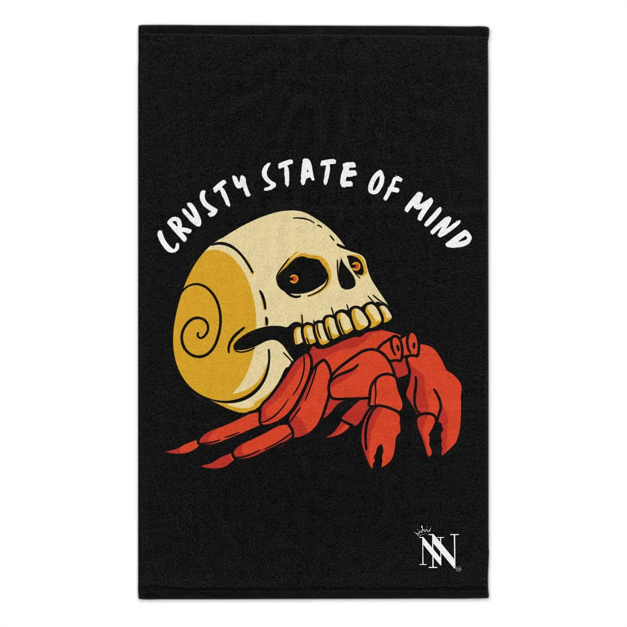 Crusty State of Mind Skull | Nectar Napkins Fun-Flirty Lovers’ Towels