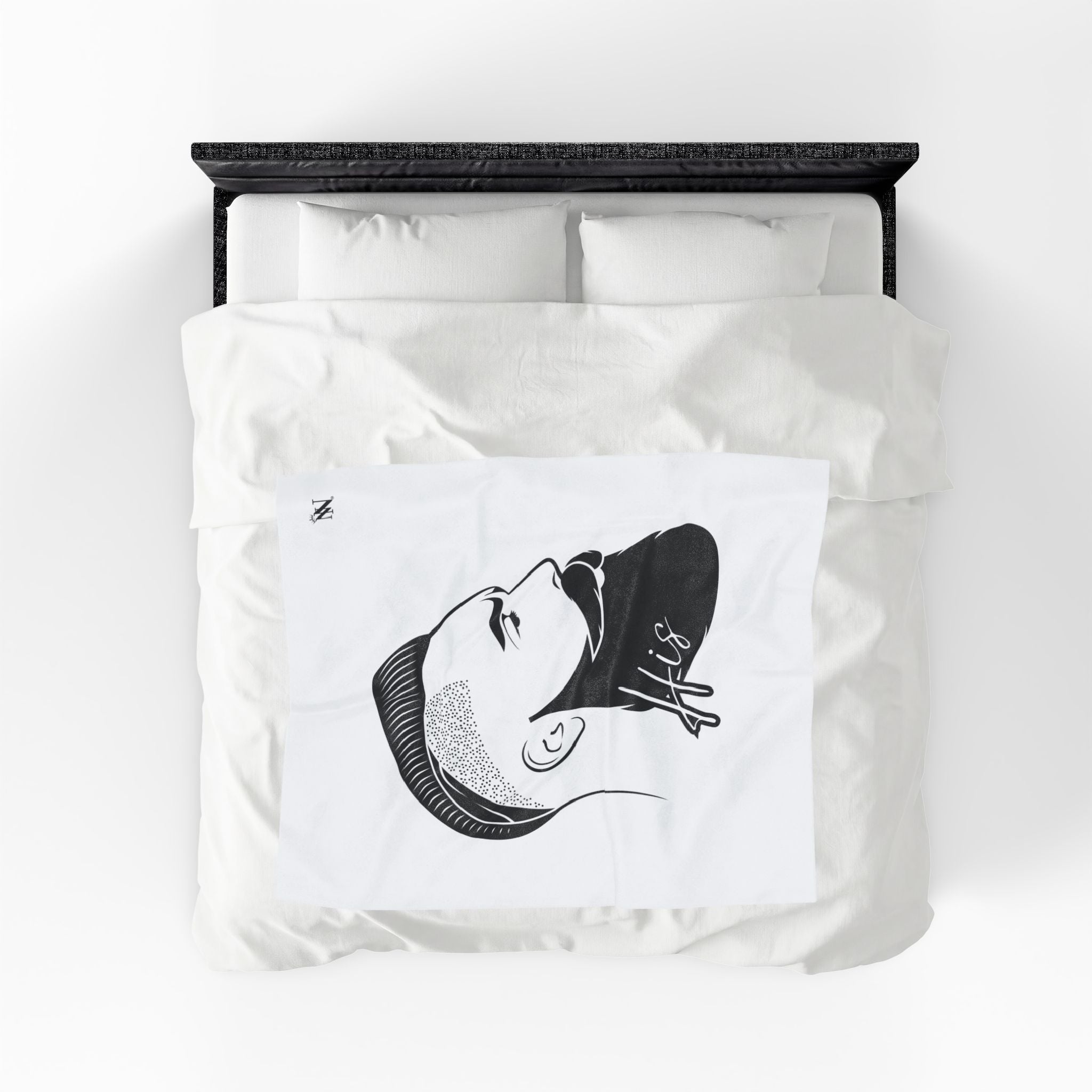 His Beard Romantic Gifts Love Blanket