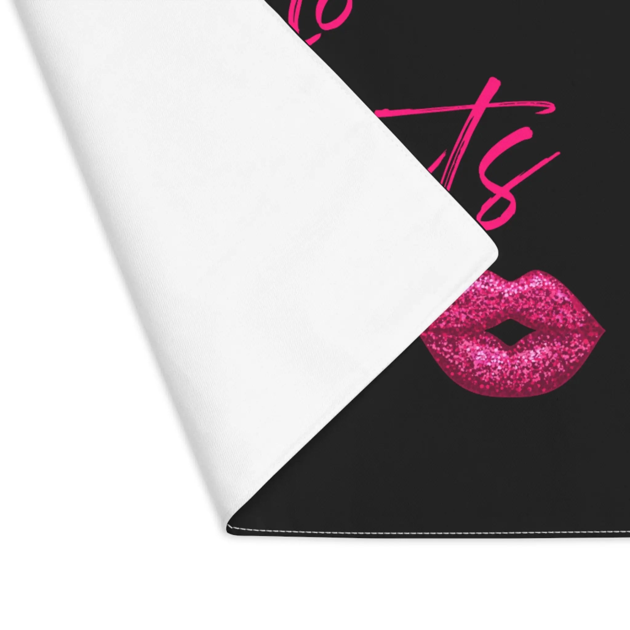 No Regrets Kiss Mark Sex Toy Mat