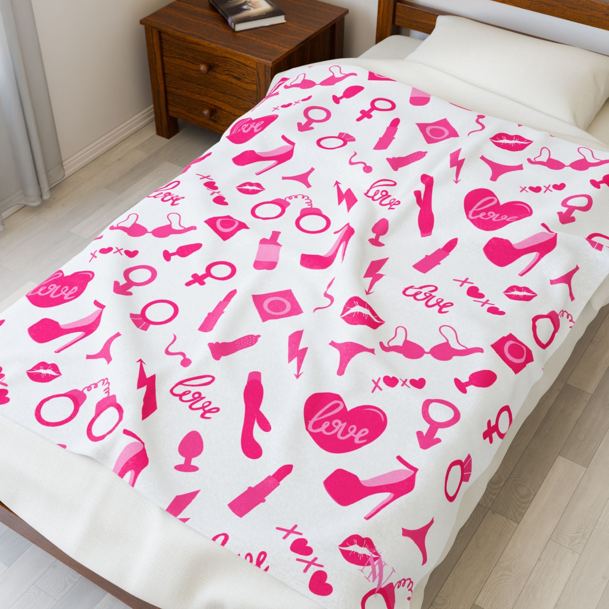 Pretty In Pink | Mix & Match Fun-Flirty Lovers’ Blankets