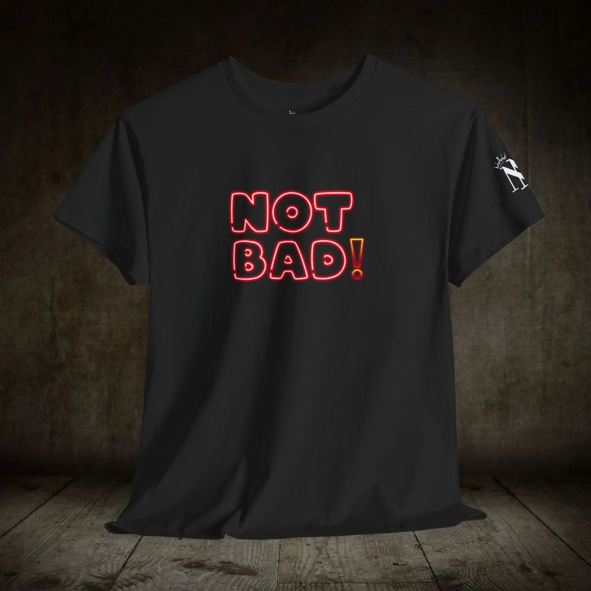 Not Bad! | Mix & Match Cotton Unisex Fun-Flirty Loversโ T-Shirts