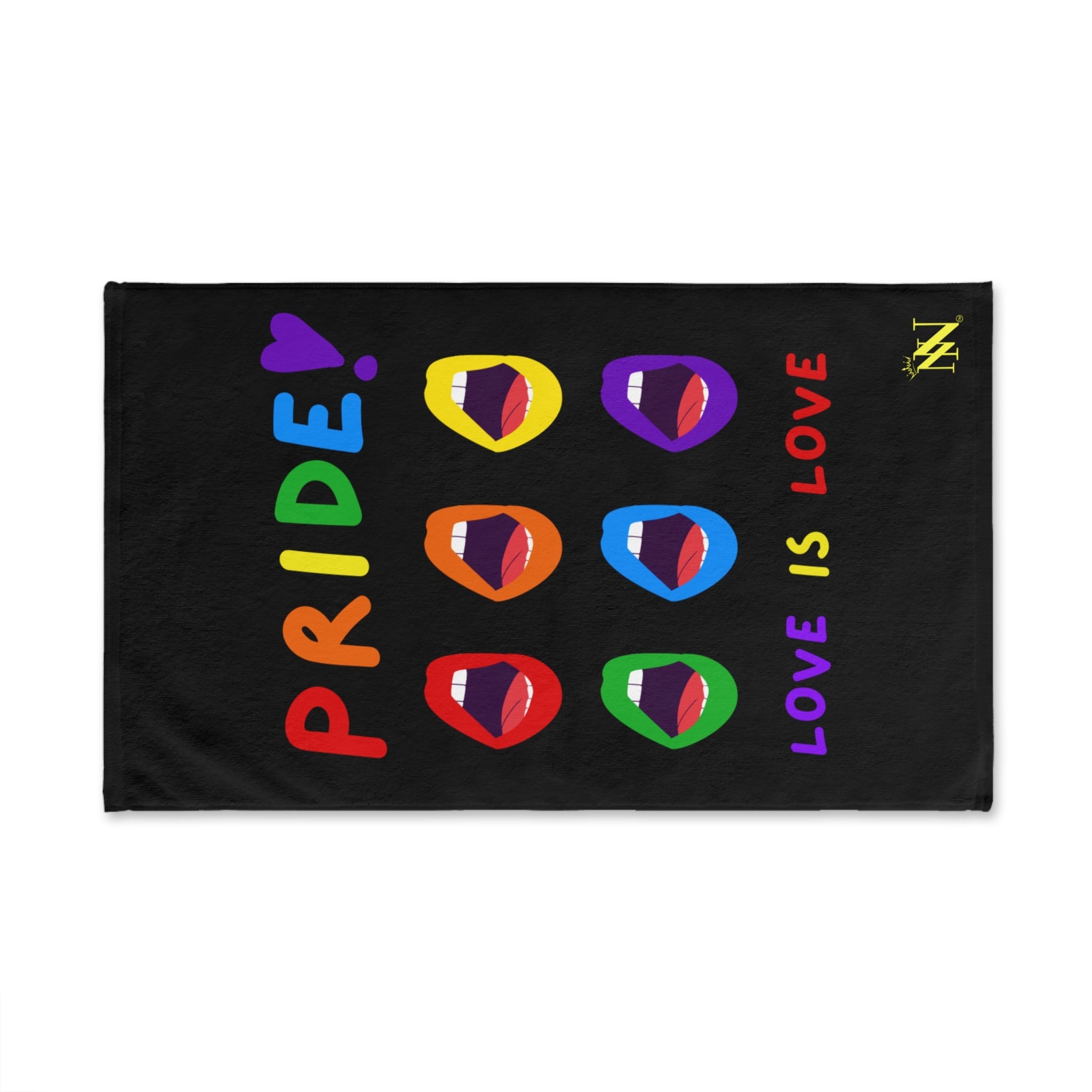 Screaming Pride Love is Love Cum Towel