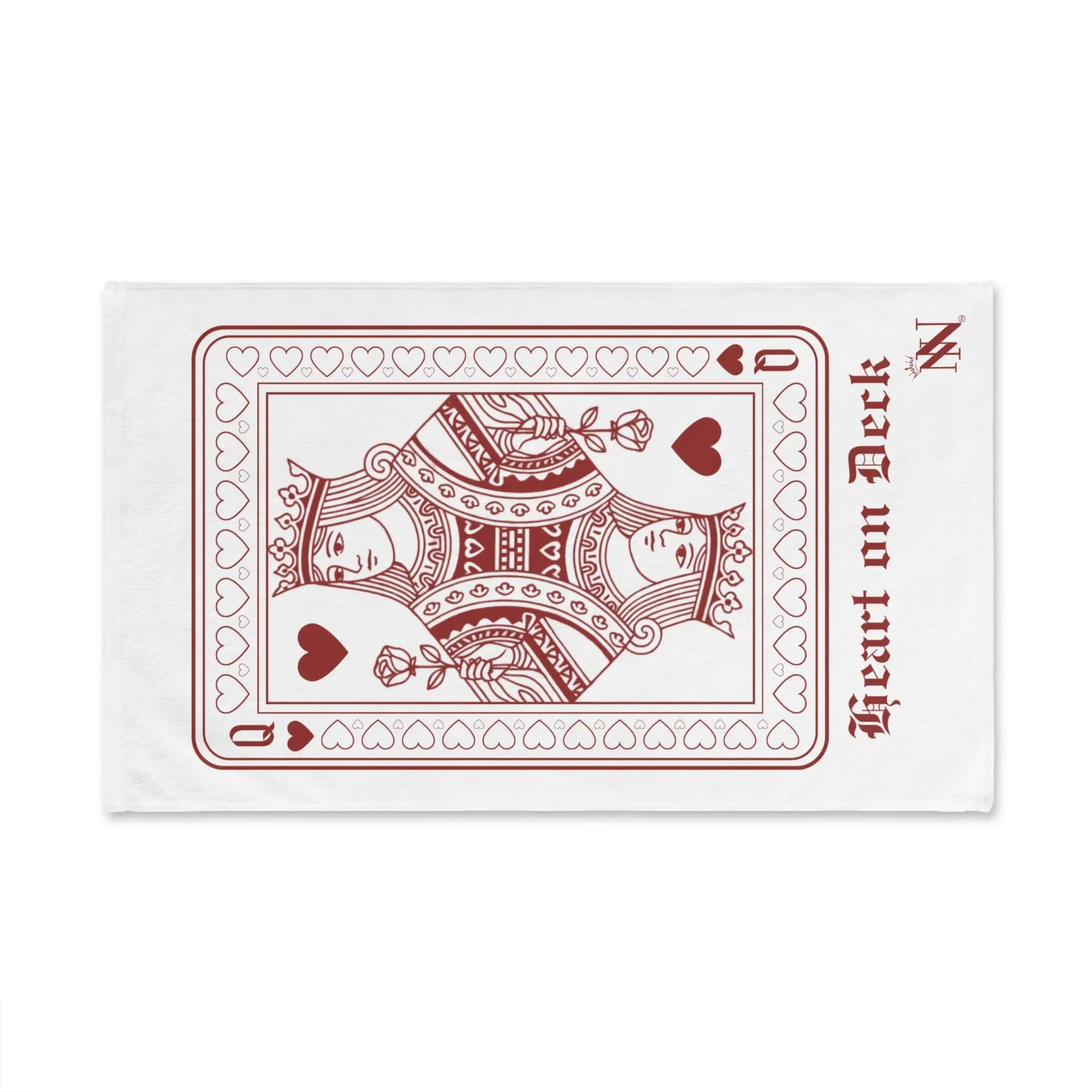 Queen Heart on Deck | Mix & Match Classic Fun-Flirty Lovers’ Towels