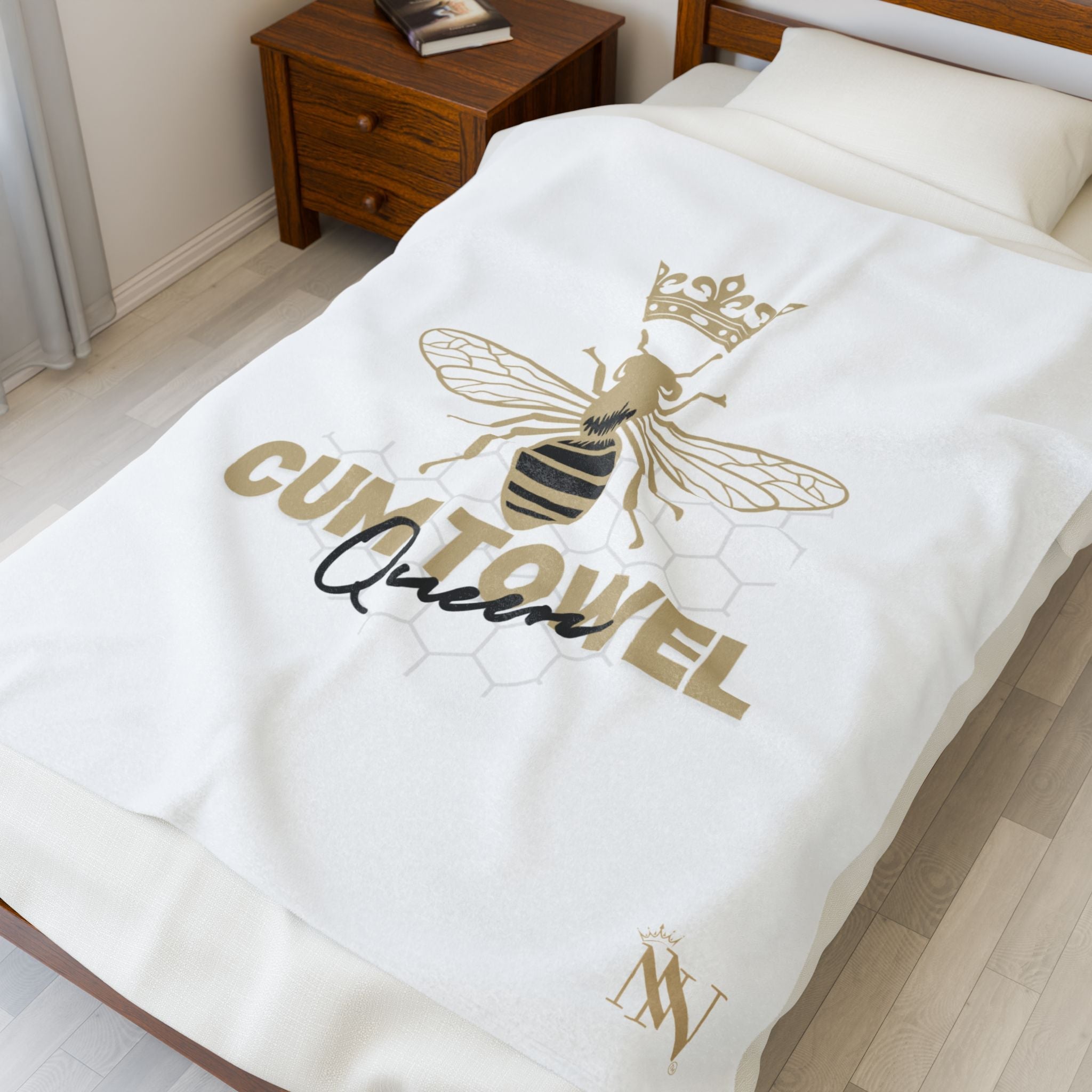 Cum Towel Queen | Mix & Match Fun-Flirty Loversā Blankets
