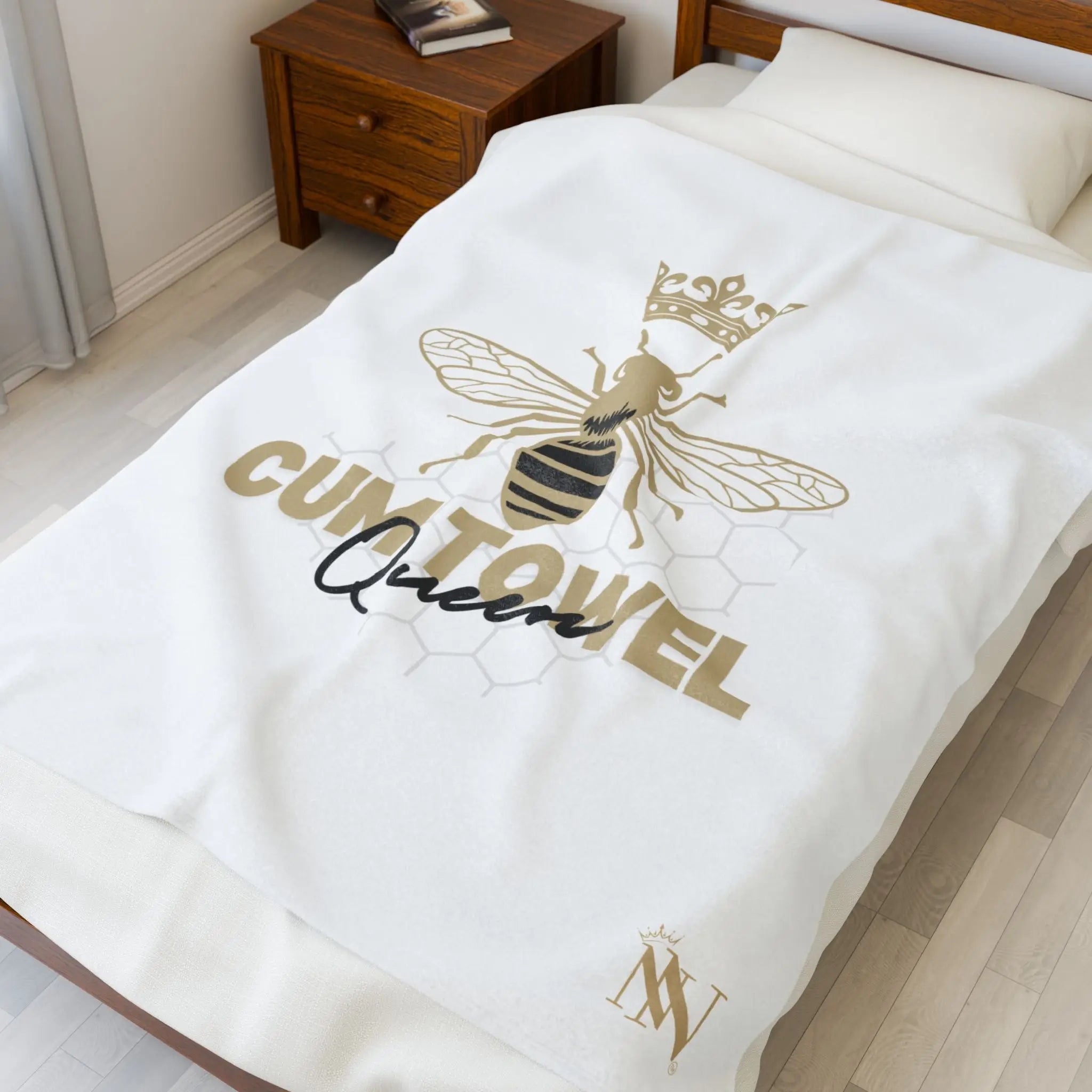 Cum Towel Queen | Mix & Match Fun-Flirty Lovers’ Blankets