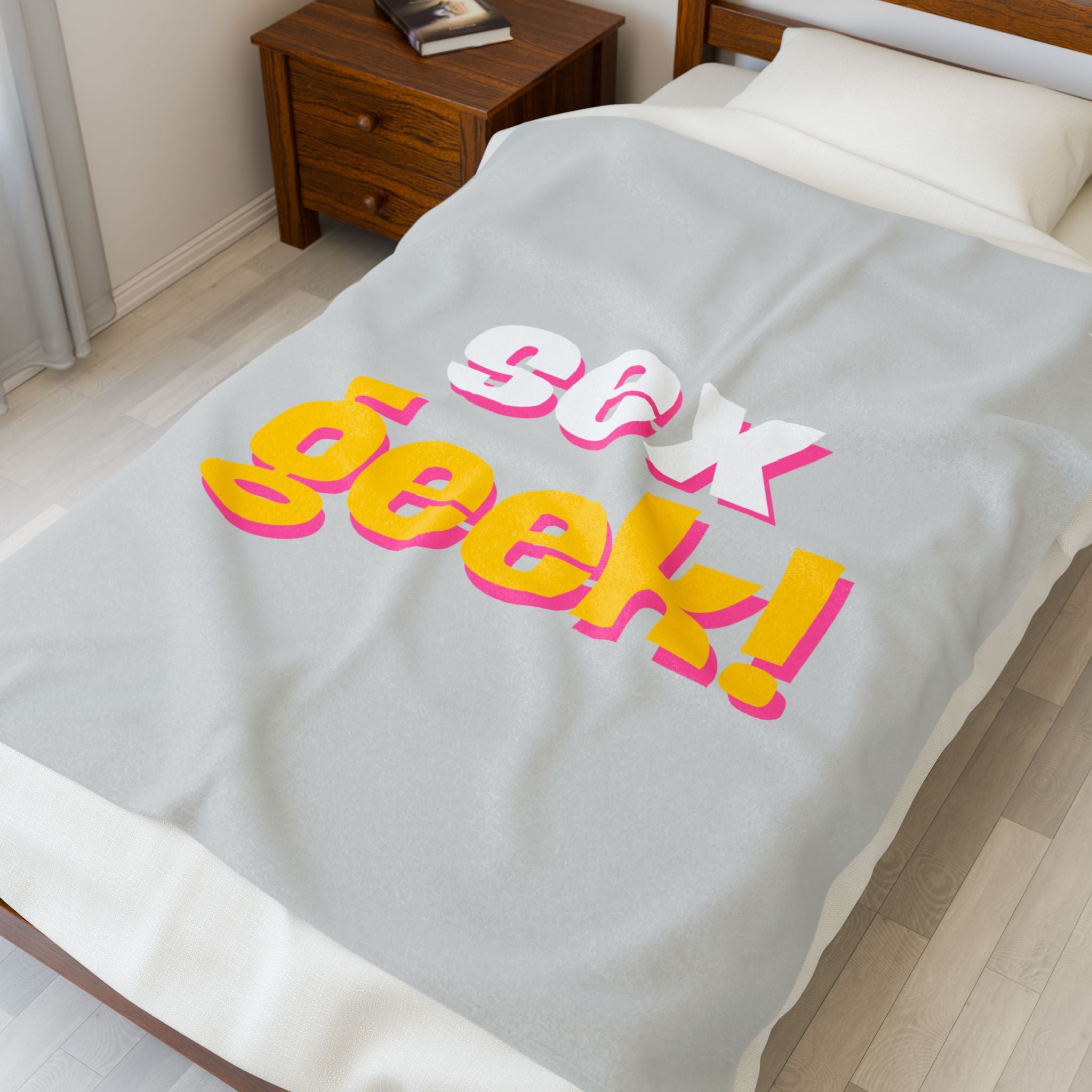 Sex Geek! | Mix & Match Fun Flirty Lovers’ Blankets