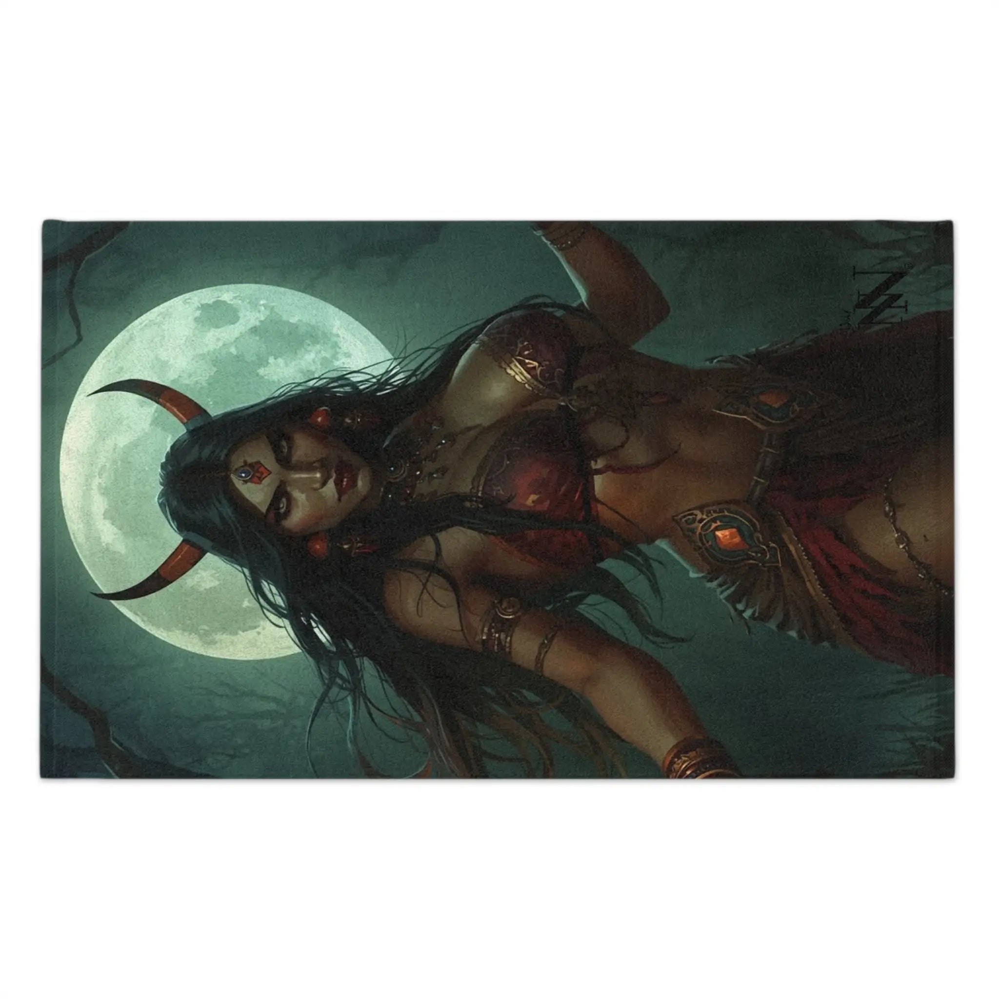 Horned Queen Fantasy Women Fun Sex Towel