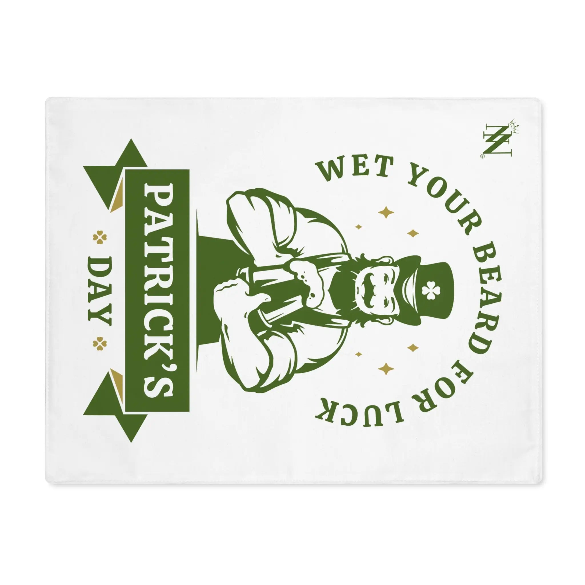 Wet Your Beard for Luck Patrick’s Day Messy Fun Adult Sex Toys Mat