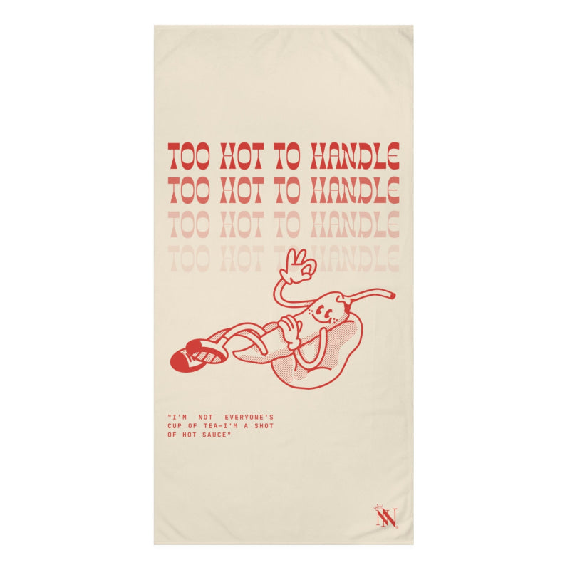 Too Hot to Handle Pepper | Mix & Match XL Fun-Flirty Lovers’ Towels