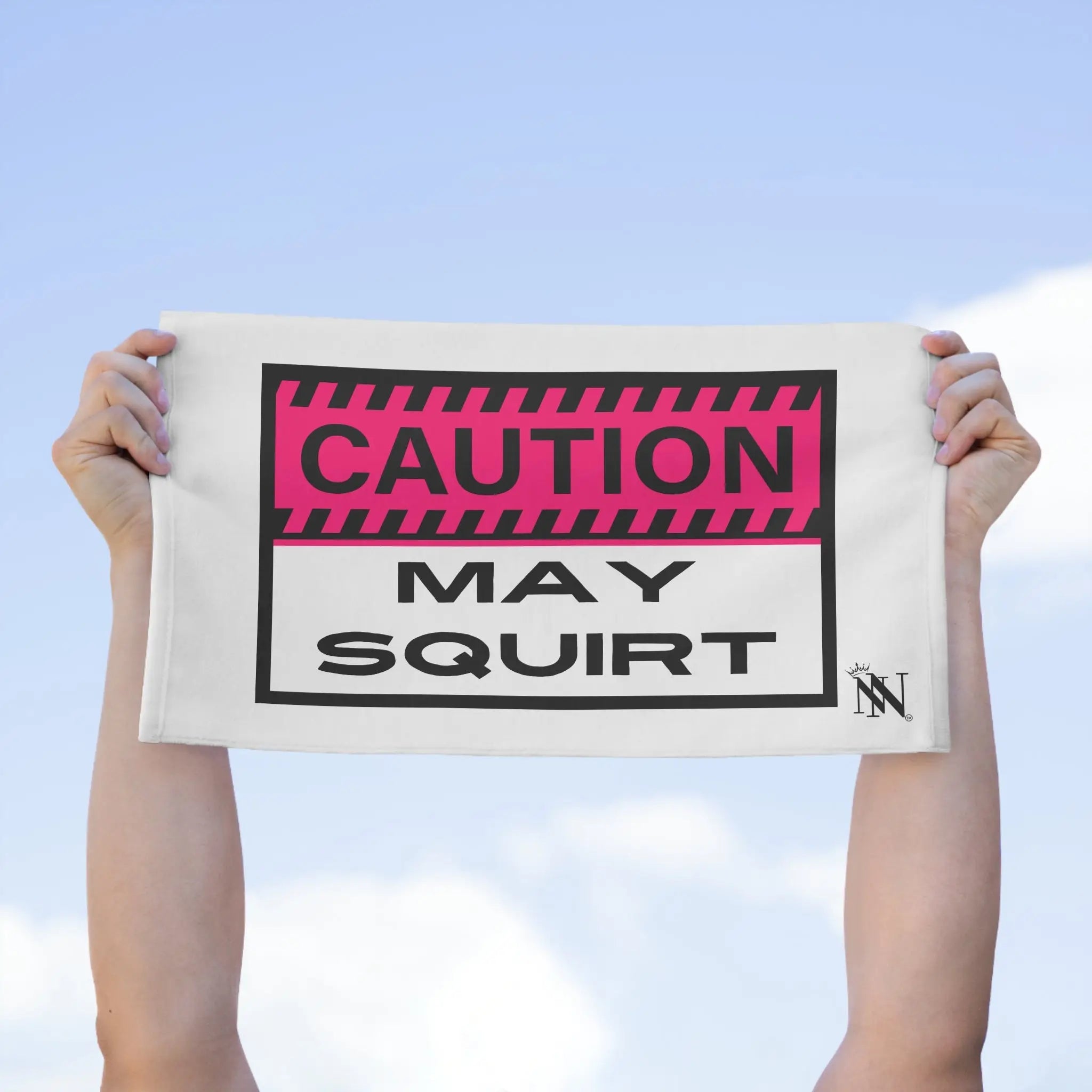 Caution: May Squirt | Mix & Match Soft Fun-Flirty Loversâ Towels