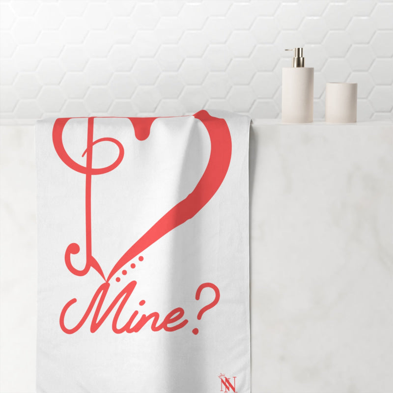 Be Mine Musical Note | Mix & Match XL Fun-Flirty Lovers’ Towels