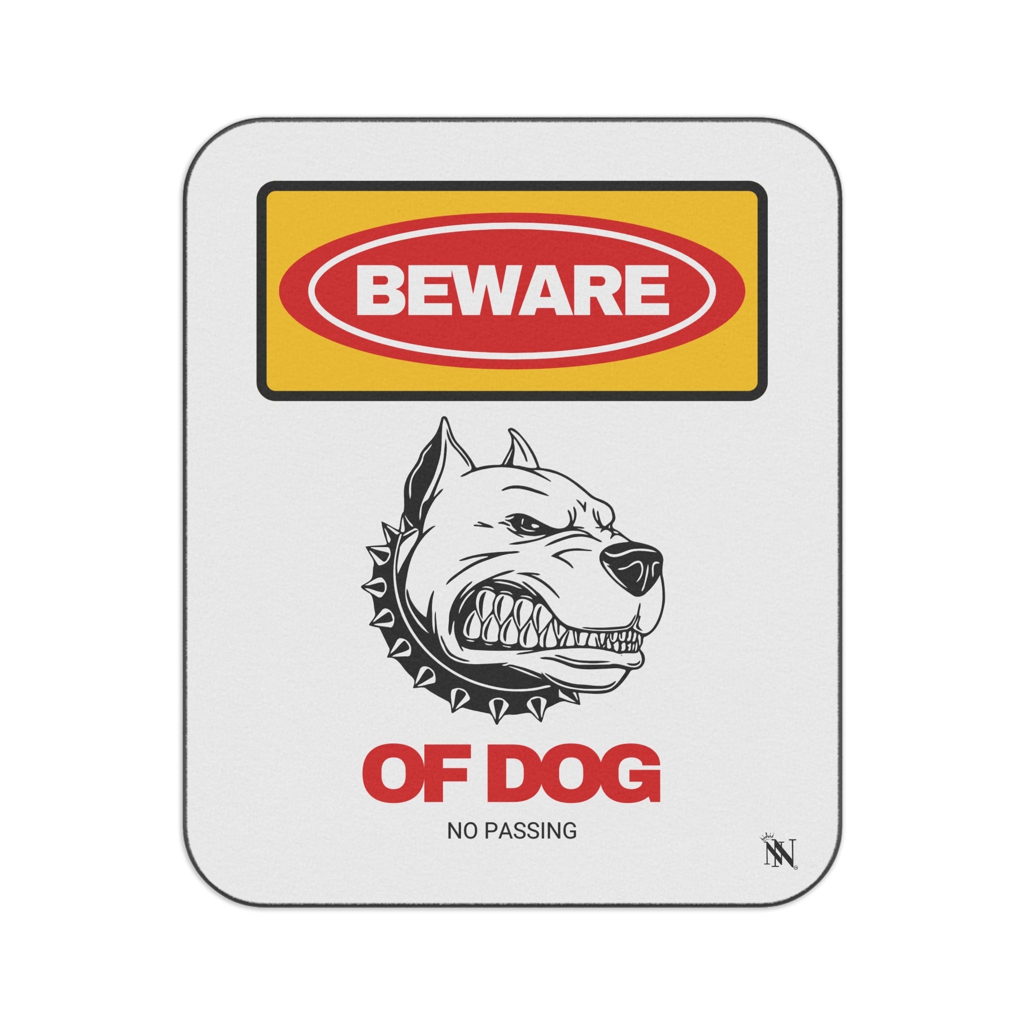 Beware of Dog | Mix Match Fun-Flirty Lovers’ Water-Resistant Blankets