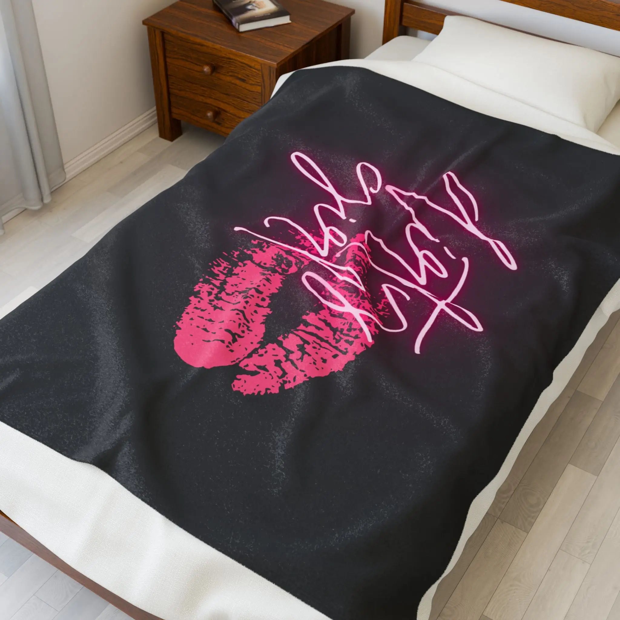 Dirty Girl | Mix & Match Velveteen Fun-Flirty Lovers’ Blankets