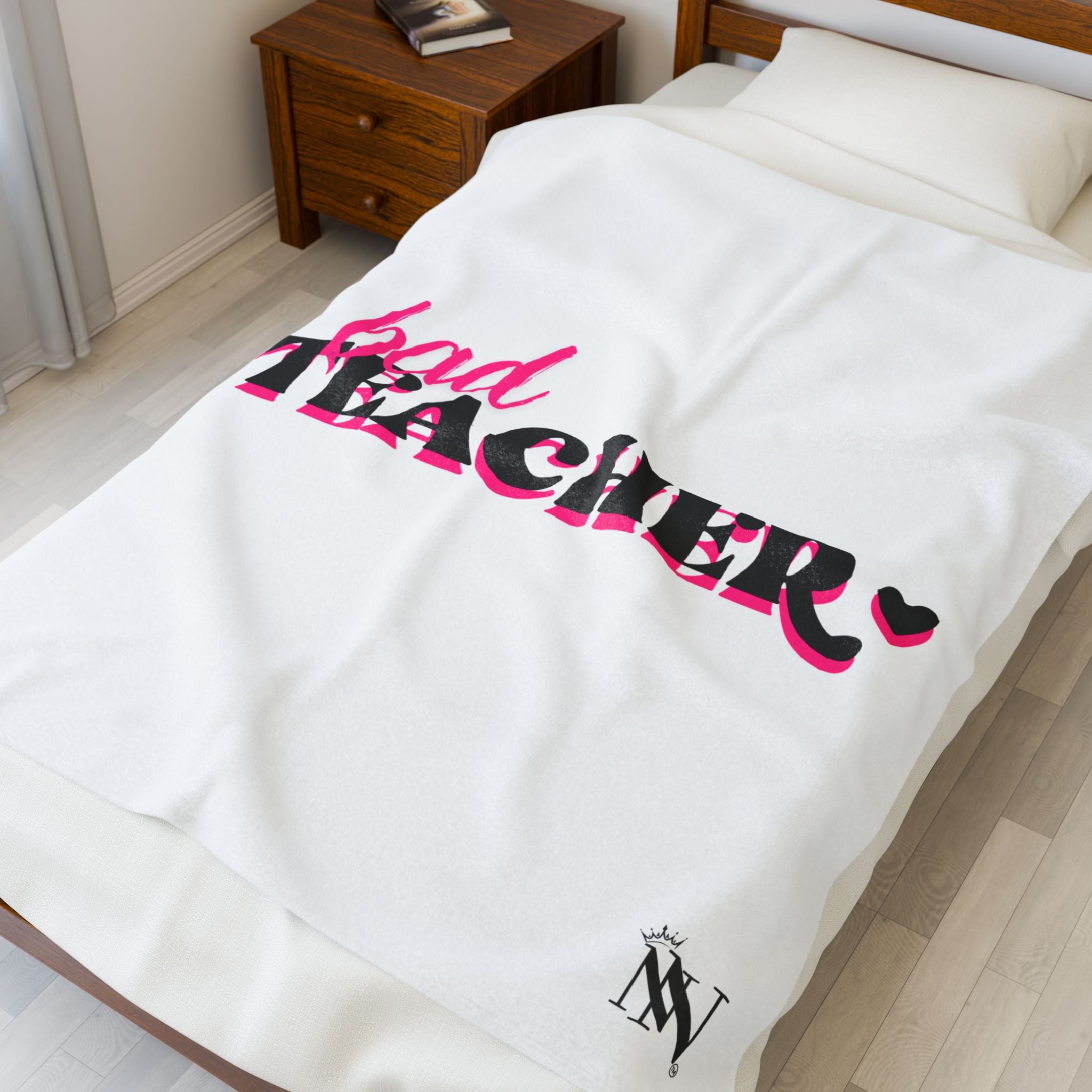 Bad Teacher | Mix & Match Velveteen Fun-Flirty Lovers’ Blankets