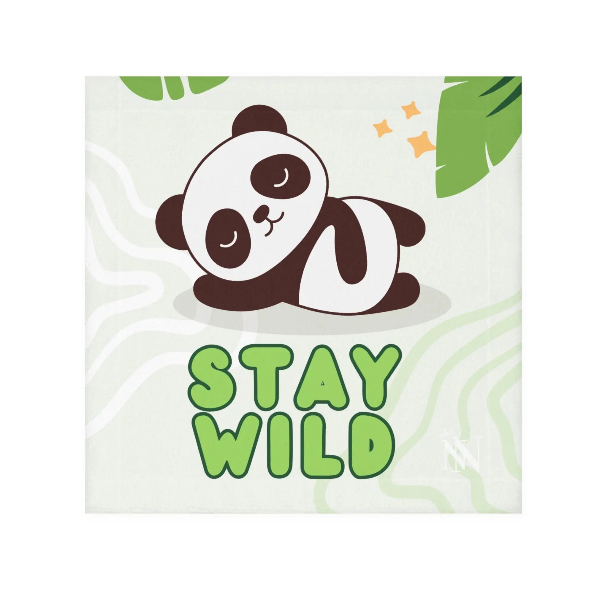 Stay Wild Cute Panda | Mix & Match Lils’ Fun-Flirty Lovers’ Towels