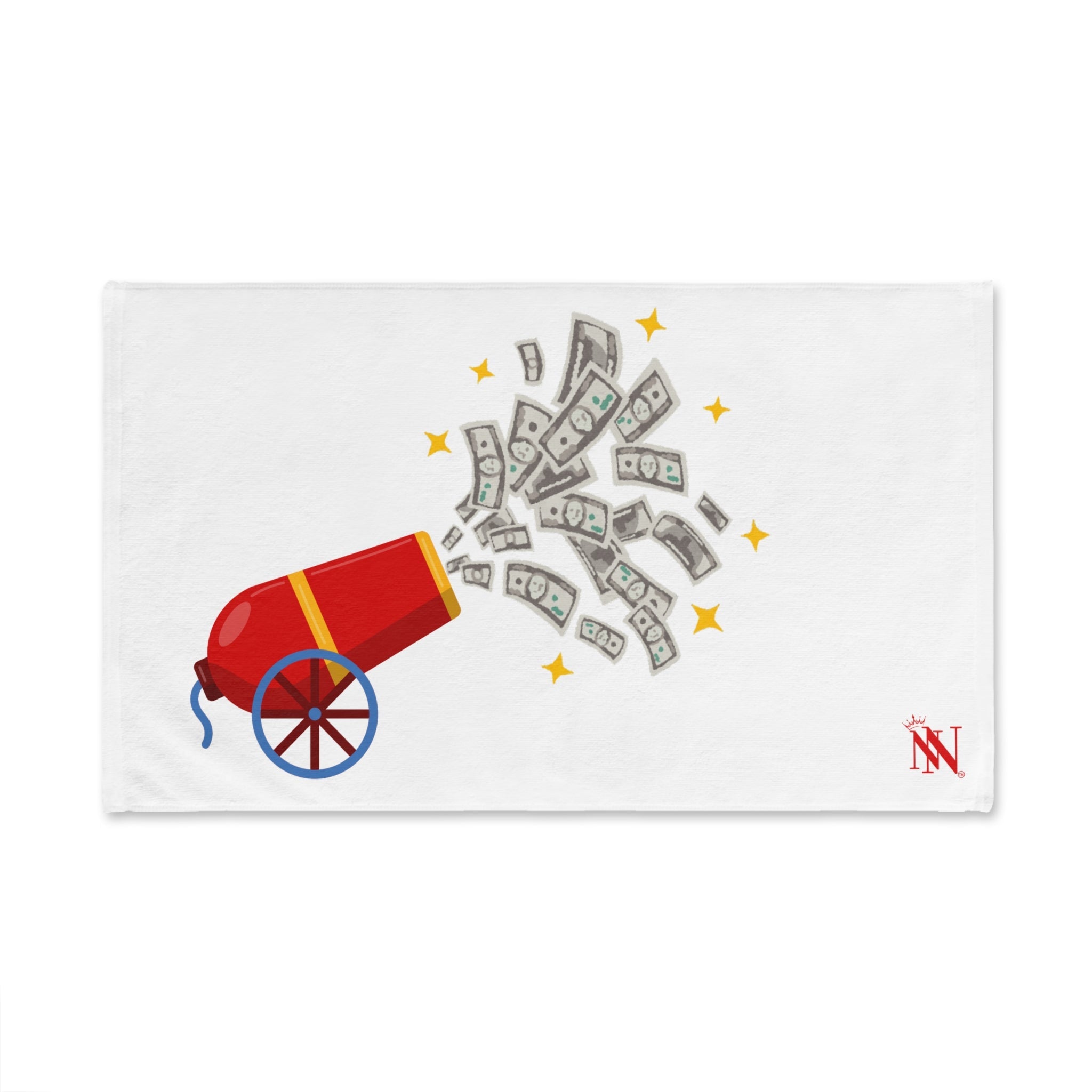 Money Shot Cannon Emoji | Mix & Match Original Fun-Flirty Lovers’ Towels
