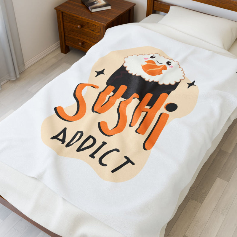 Sushi Addict | Mix & Match Soft Fun-Flirty Lovers’ Blankets
