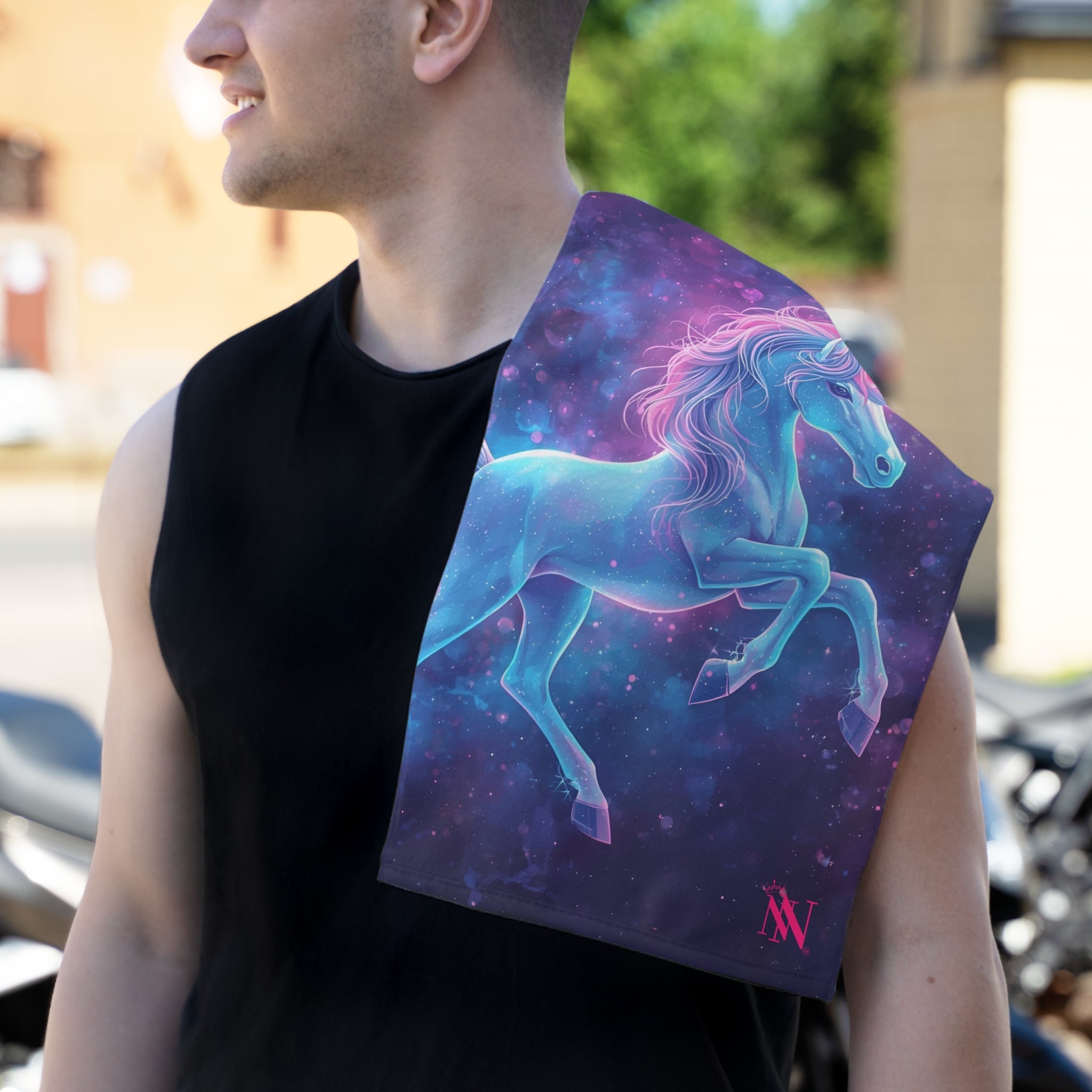 Unicorn Glow Print | Mix & Match Soft Fun-Flirty Lovers’ Towels