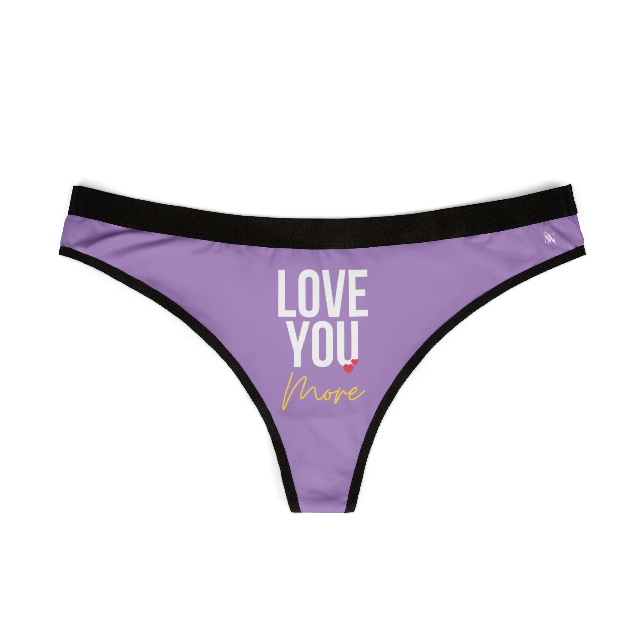 Love You More | Mix & Match Women’s Fun-Flirty Lovers’ Thongs