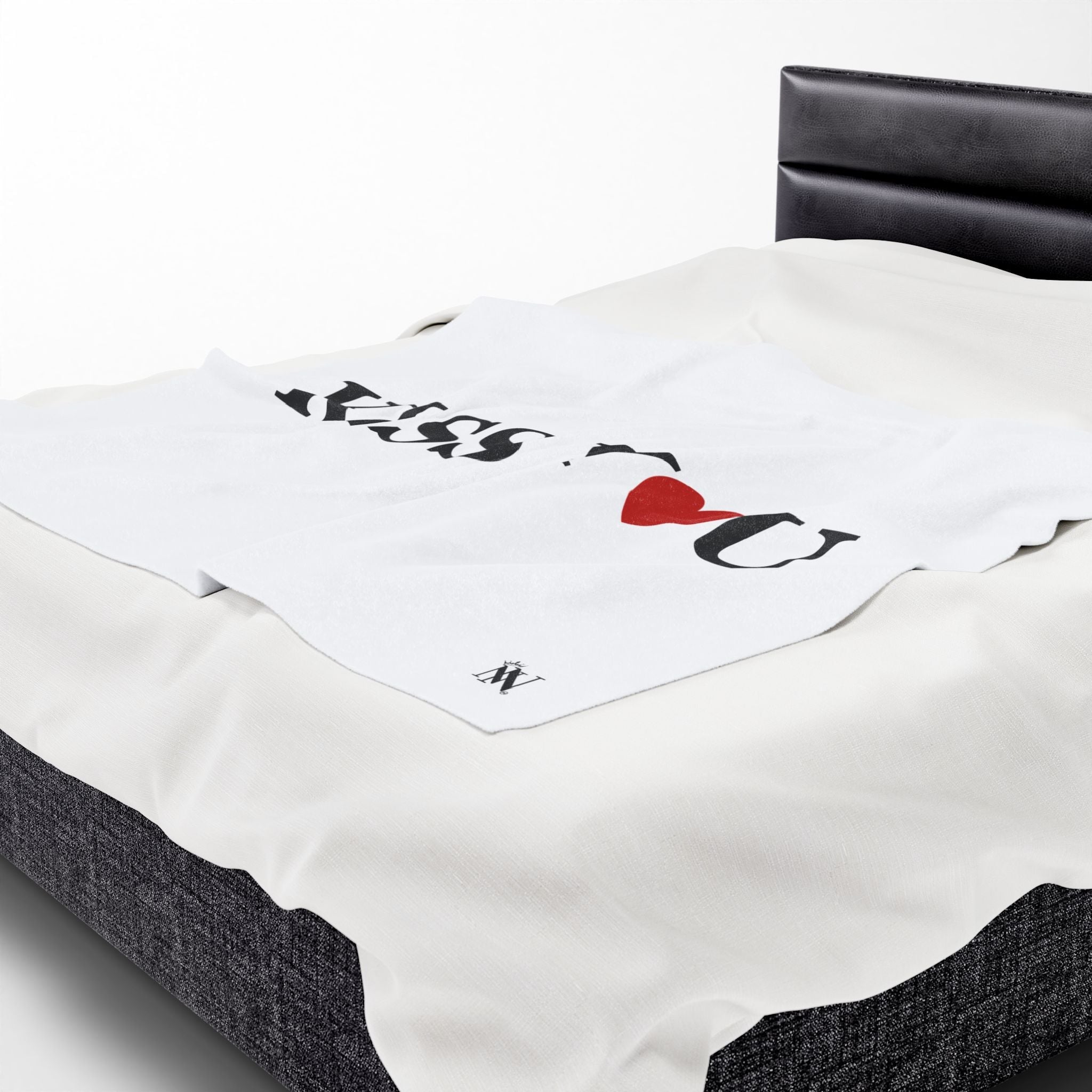 Kiss You Love | Mix & Match Velveteen Fun-Flirty Lovers’ Blankets