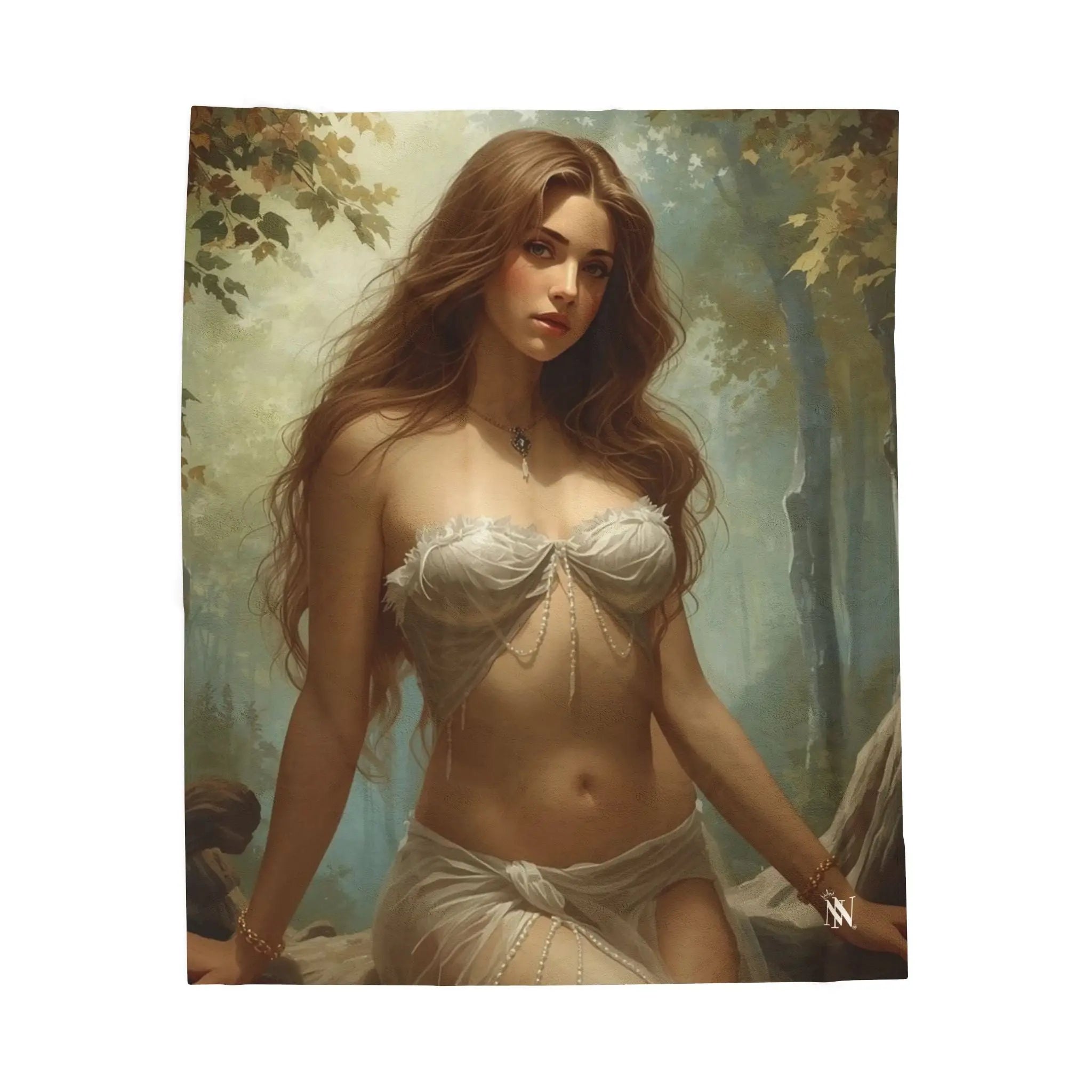 Fair Maiden Fantasy Women Couple Gifts Sexy Lovers’ Silky Soft Blanket