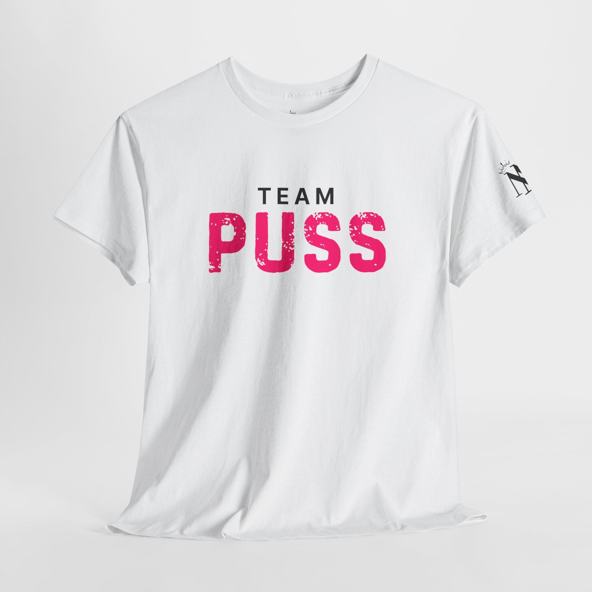 Team Puss | Mix & Match Cotton Unisex Fun-Flirty Lovers’ T-Shirts