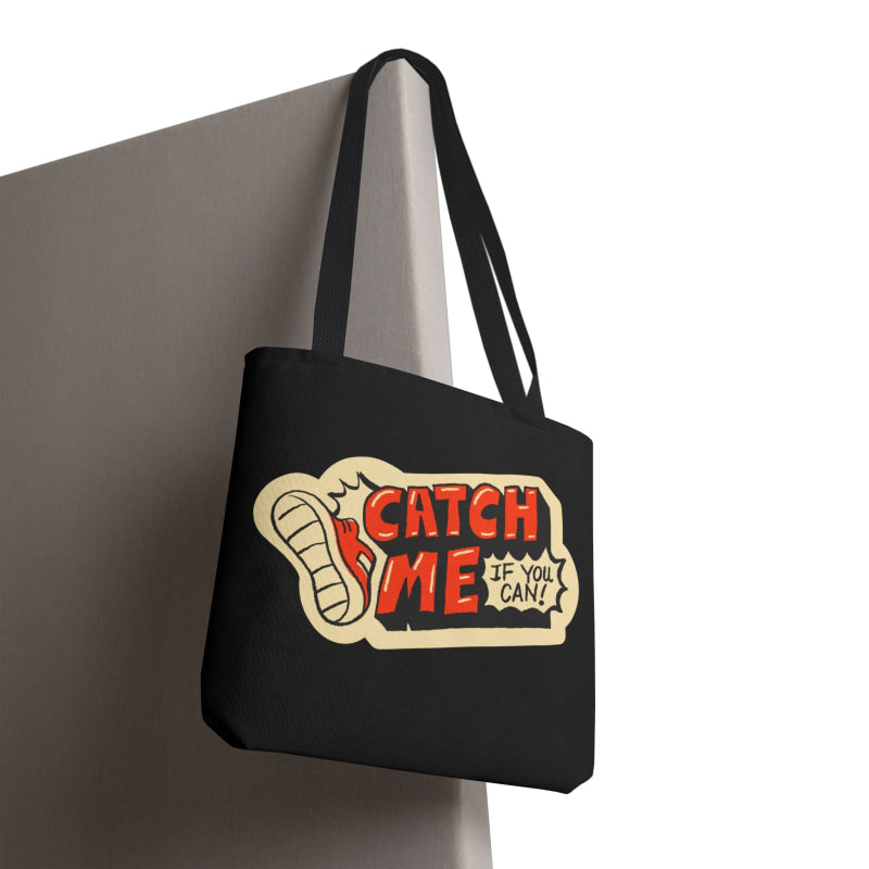 Catch Me If You Can Sticker Print | Mix & Match Fun-Flirty Lovers’ Totes
