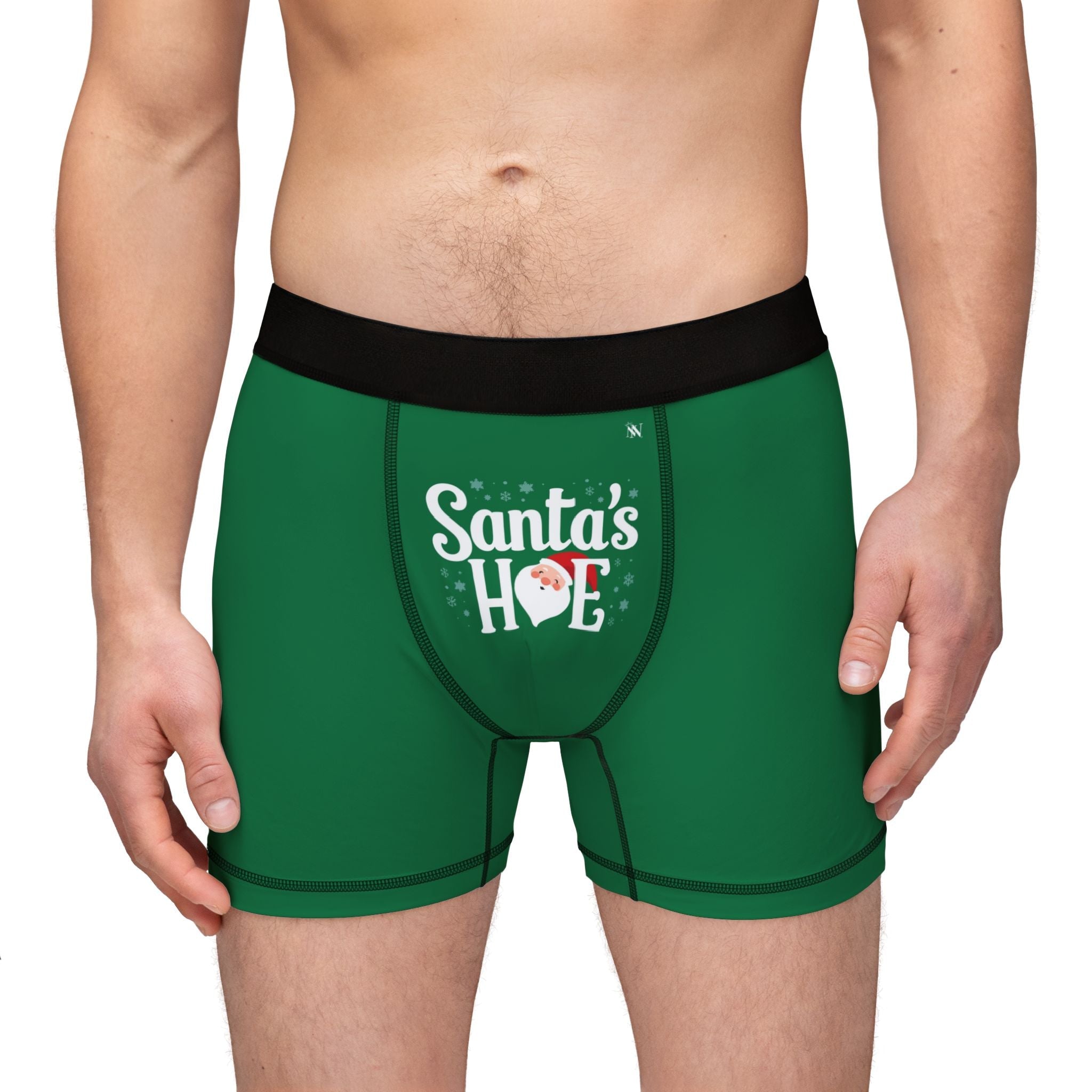 Santa’s Hoe | Mix & Match Men’s Fun-Flirty Lovers’ Boxer Briefs