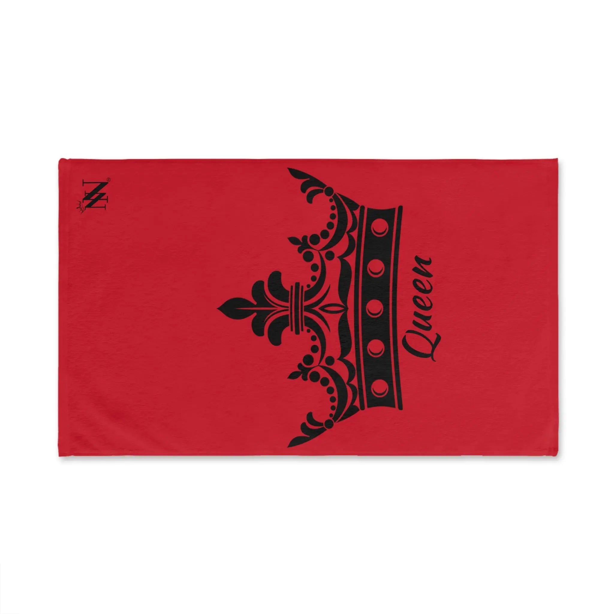 Large Crown Queen Red Cum Towel
