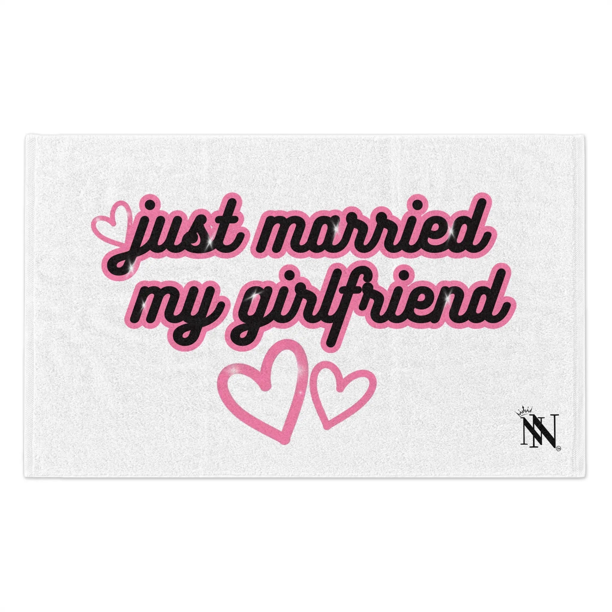 Just Married My Girlfriend | Mix & Match Soft Fun-Flirty Lovers’ Towels