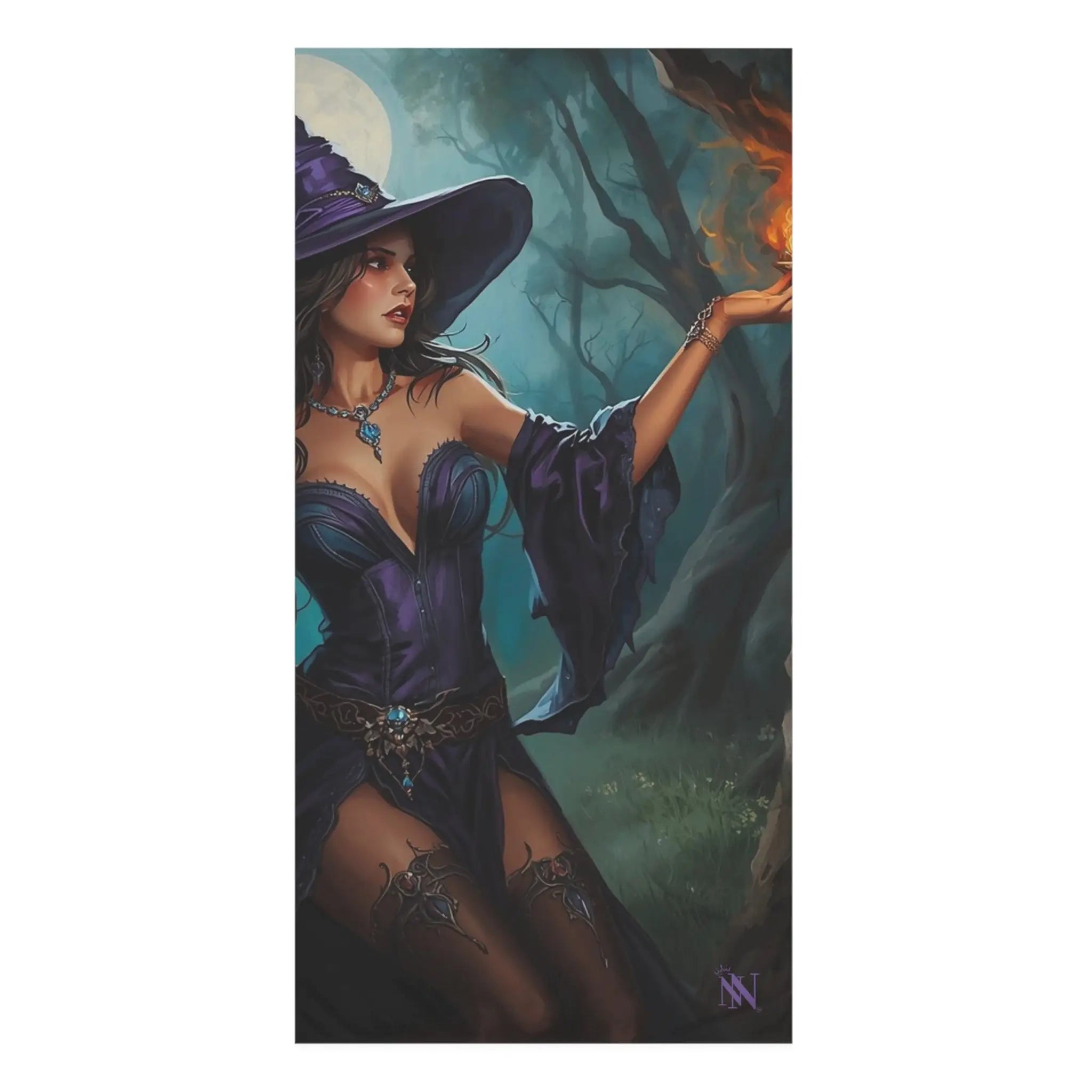 Fire Witch Fantasy Women Extra Large Sex Towel