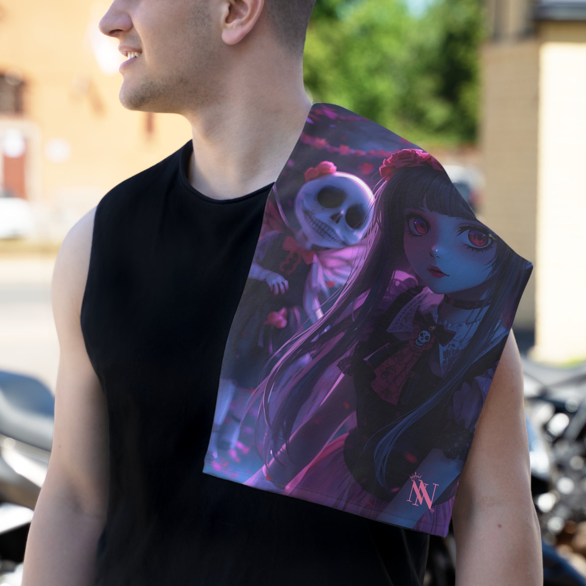 Anime Zombie Girl | Mix & Match Soft Fun-Flirty Lovers’ Towels