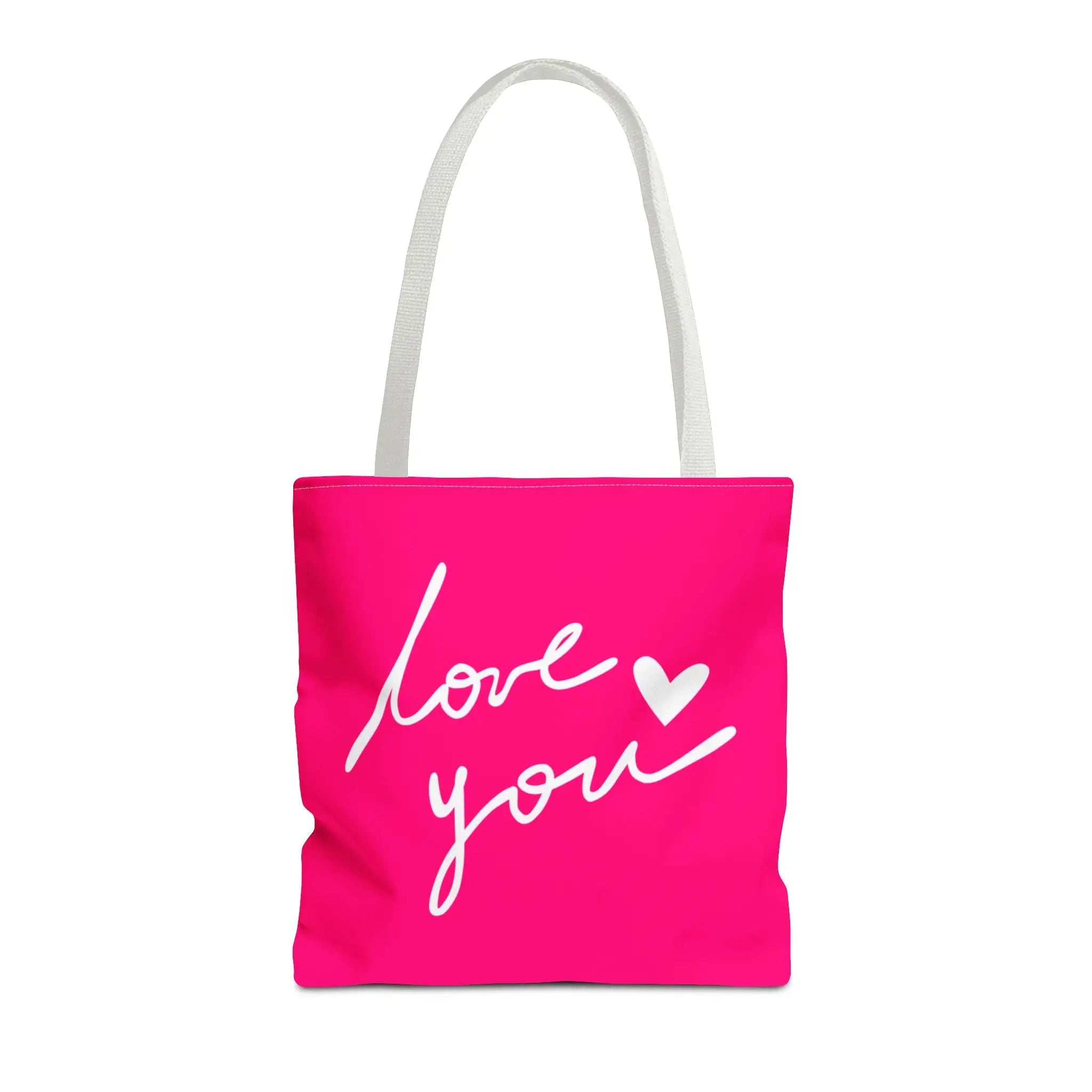Love You with a Heart Tote Bag