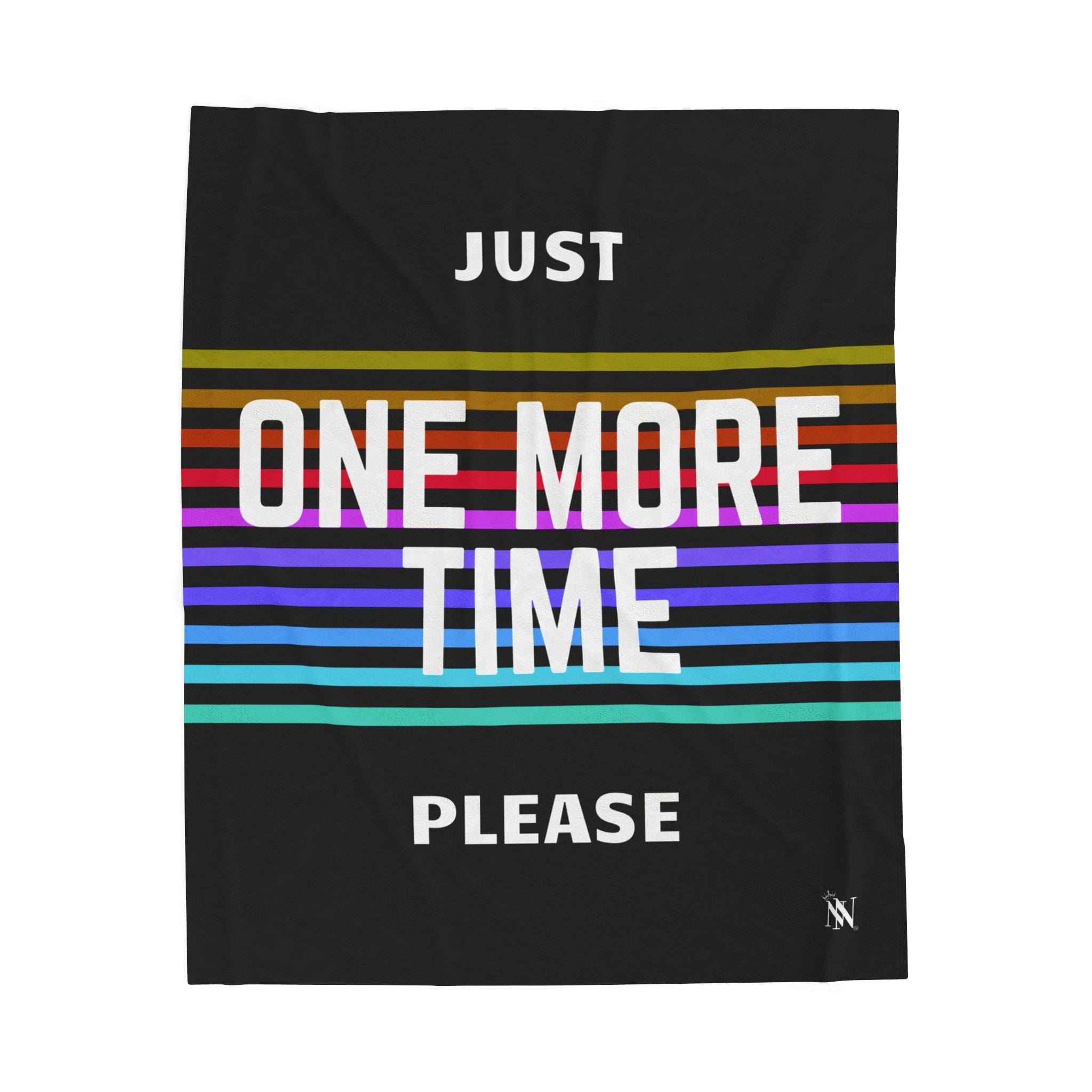 Just One More Time Please | Mix & Match Soft Fun-Flirty Lovers’ Blankets