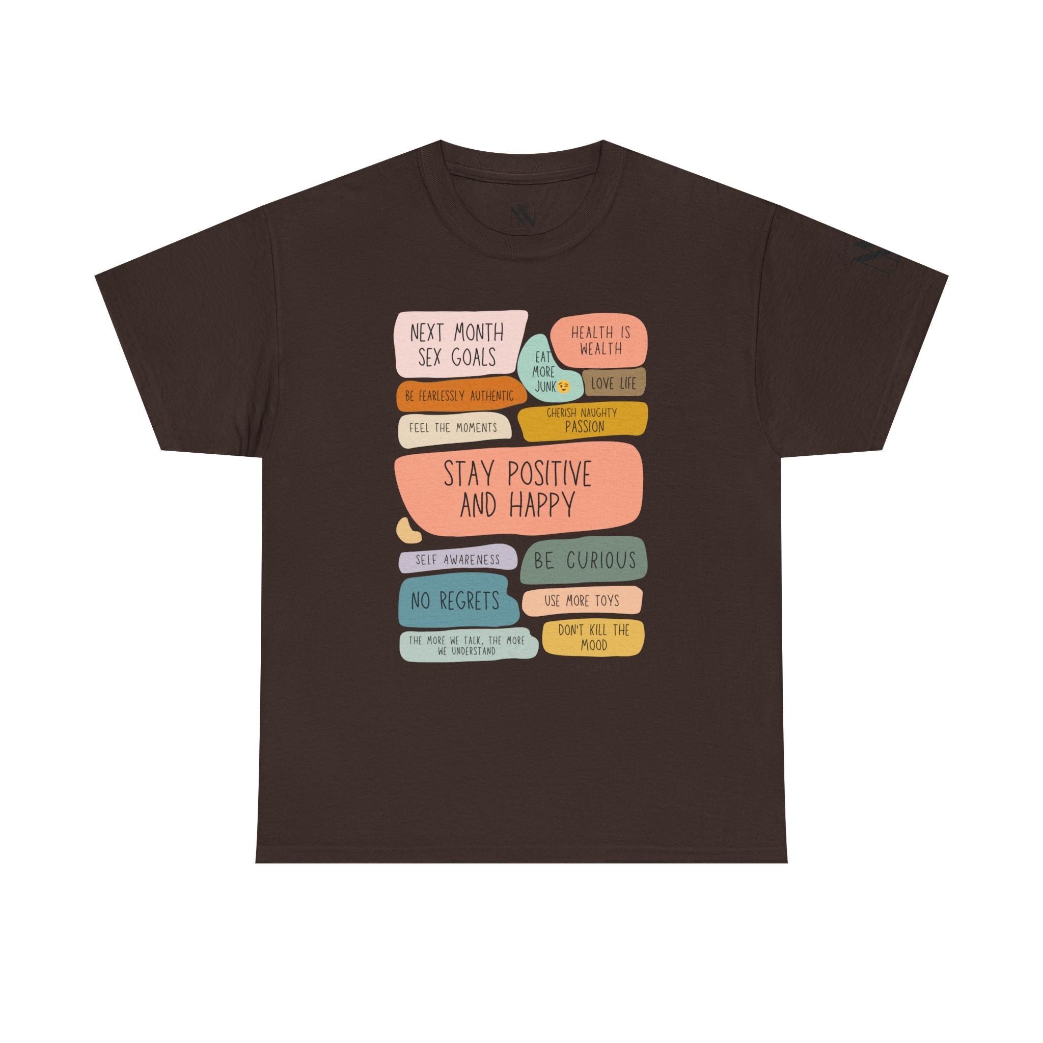 Sex Goals | Mix & Match 100% Cotton Unisex Fun-Flirty Lovers’ Tees