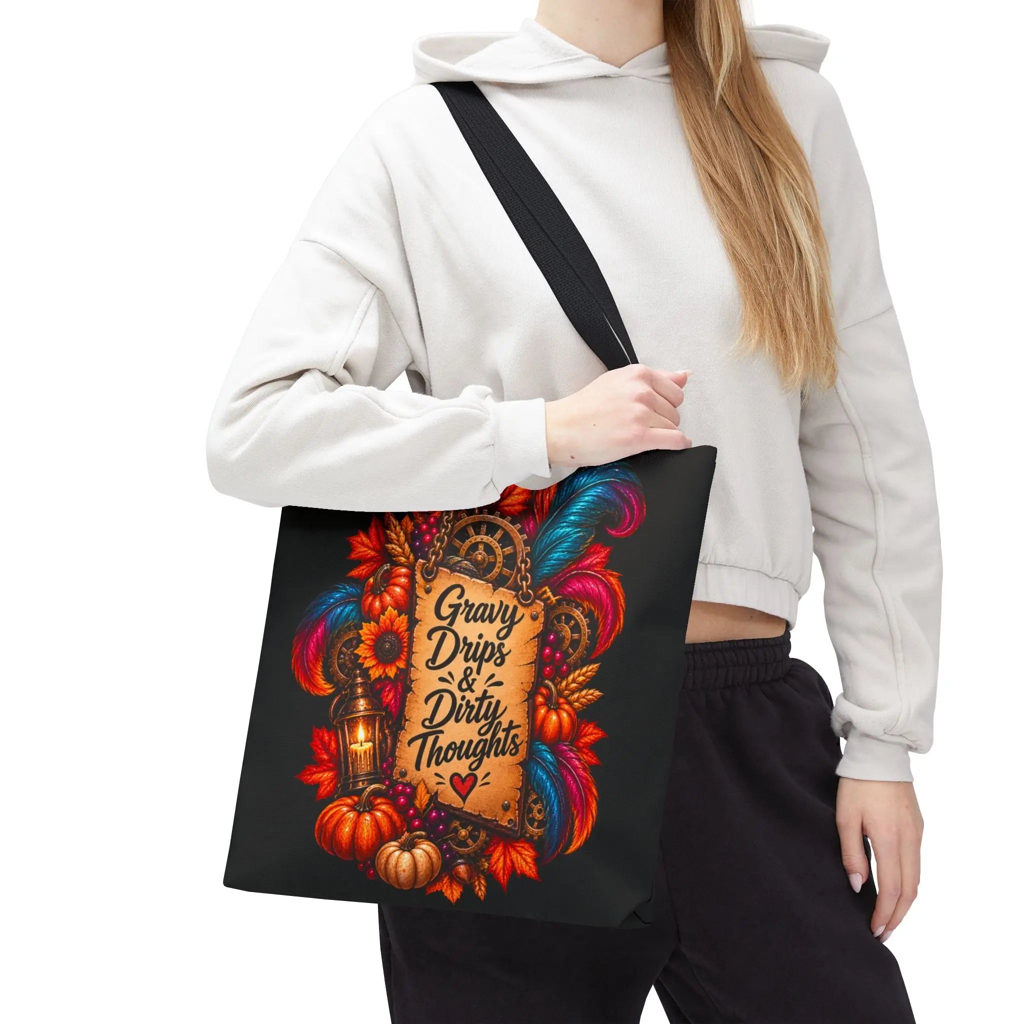 Gravy Drips & Dirty Thoughts Thanksgiving | Nectar Napkins Fun-Flirty Lovers’ Totes
