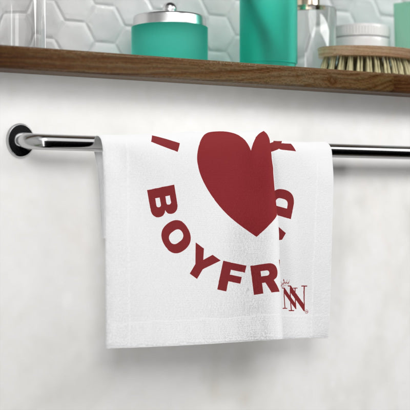 I Love My Boyfriend Heart | Mix & Match Lils’ Fun-Flirty Lovers’ Towels