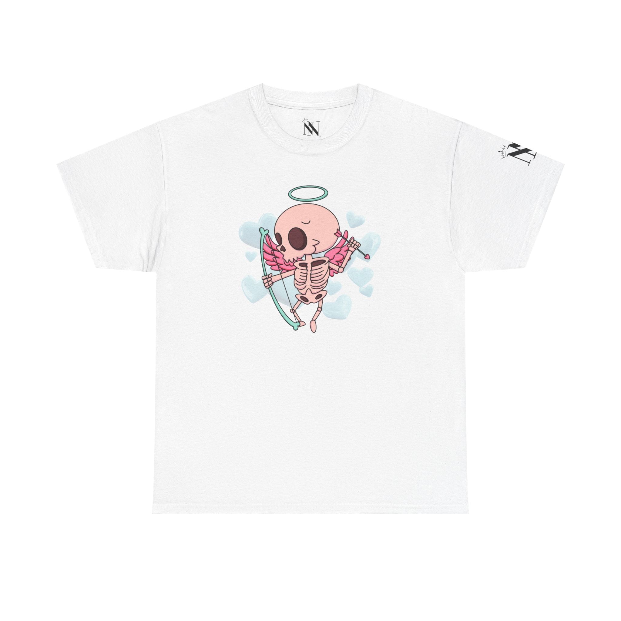 Skeleton Cupid Love | Mix & Match Cotton Unisex Fun-Flirty Lovers’ T-Shirts